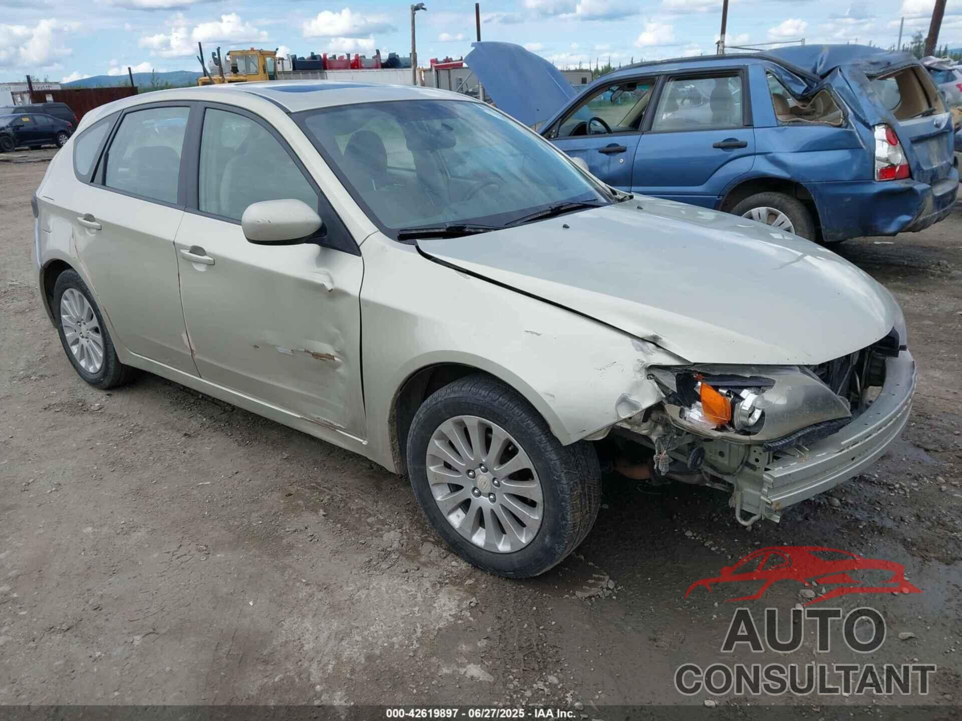 SUBARU IMPREZA 2009 - JF1GH60669H817363