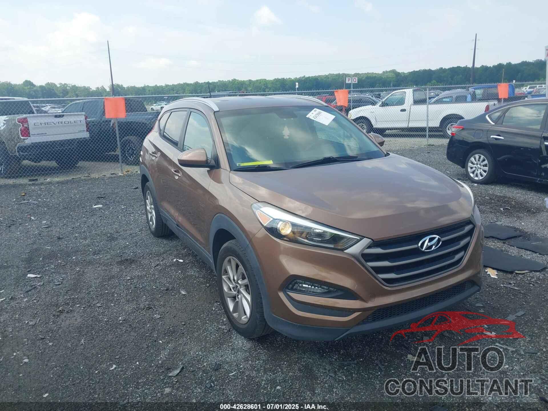 HYUNDAI TUCSON 2016 - KM8J3CA40GU035523