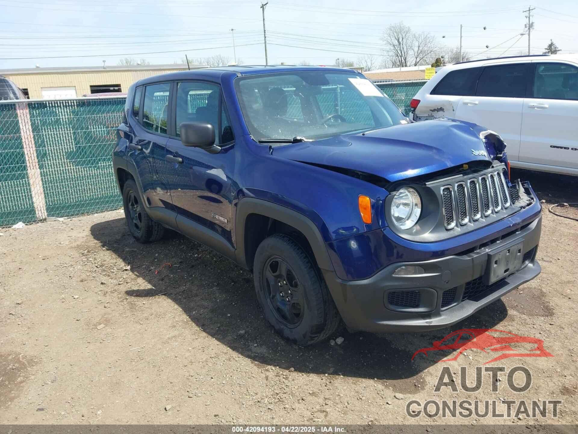 JEEP RENEGADE 2018 - ZACCJBAB9JPH02125