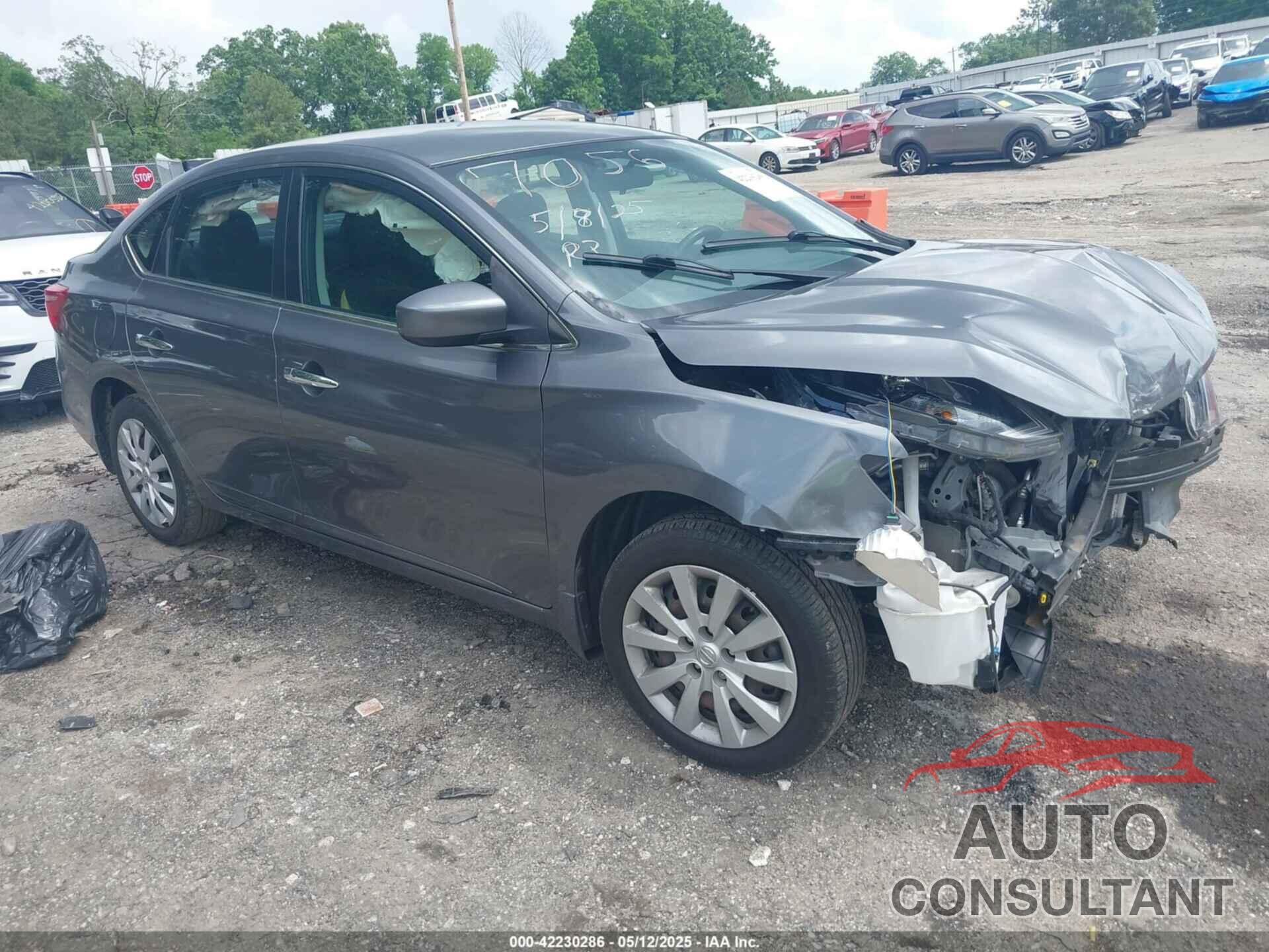 NISSAN SENTRA 2017 - 3N1AB7APXHL647056