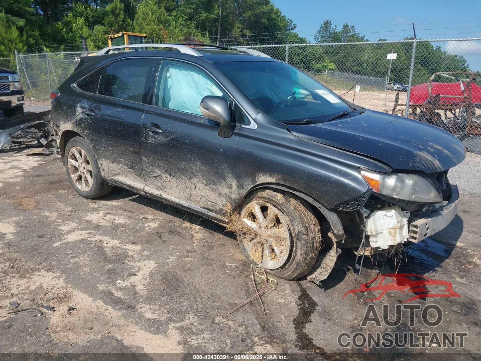 LEXUS RX 350 2010 - 2T2ZK1BA5AC028263