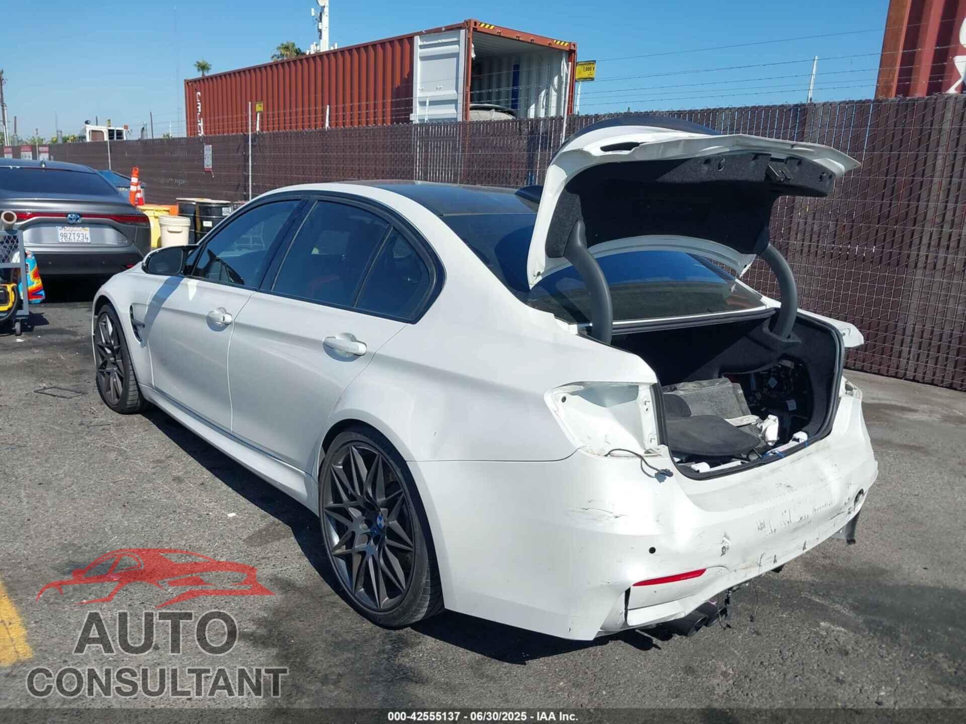 BMW M3 2017 - WBS8M9C57H5G83831
