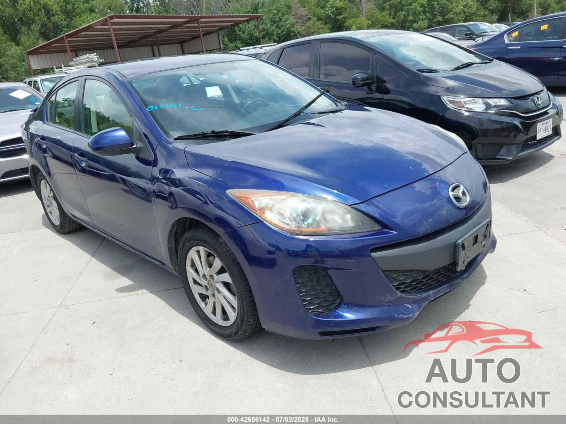 MAZDA MAZDA3 2012 - JM1BL1V72C1663841