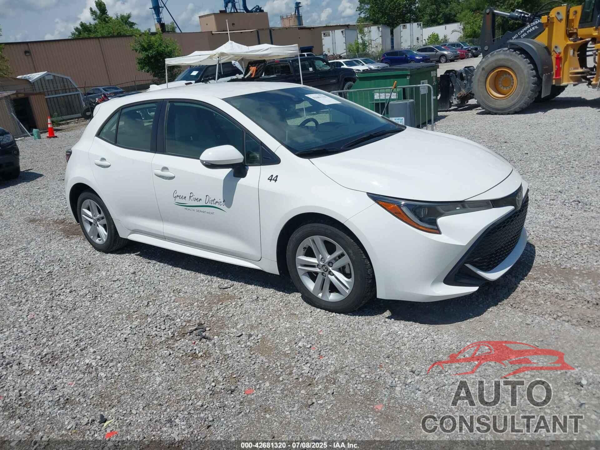 TOYOTA COROLLA 2022 - JTND4MBE0N3161231