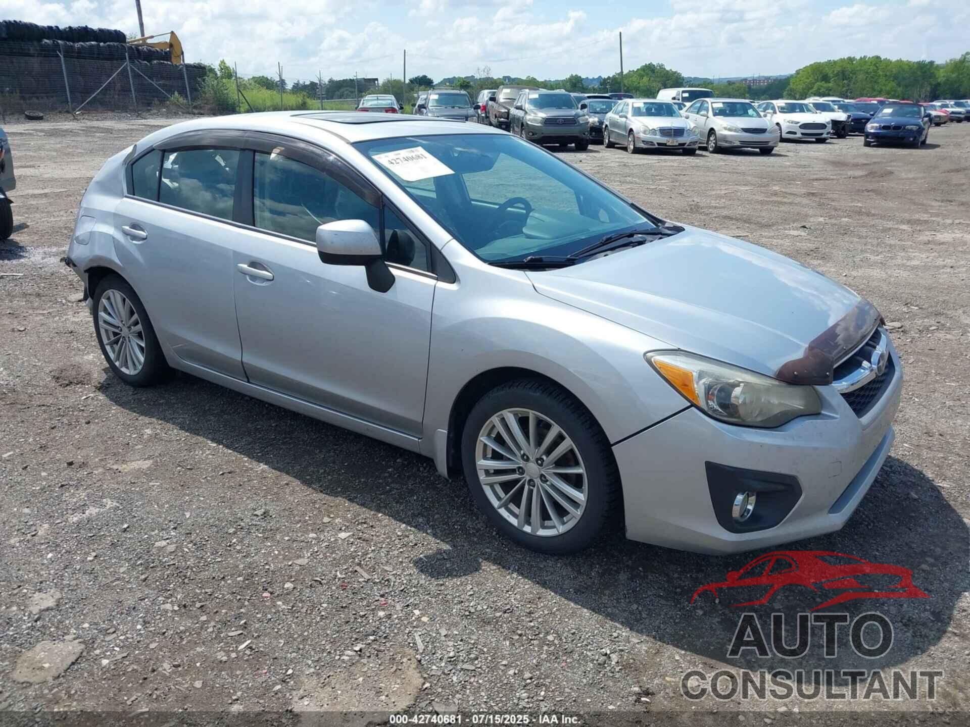 SUBARU IMPREZA 2012 - JF1GJAD60CH021698