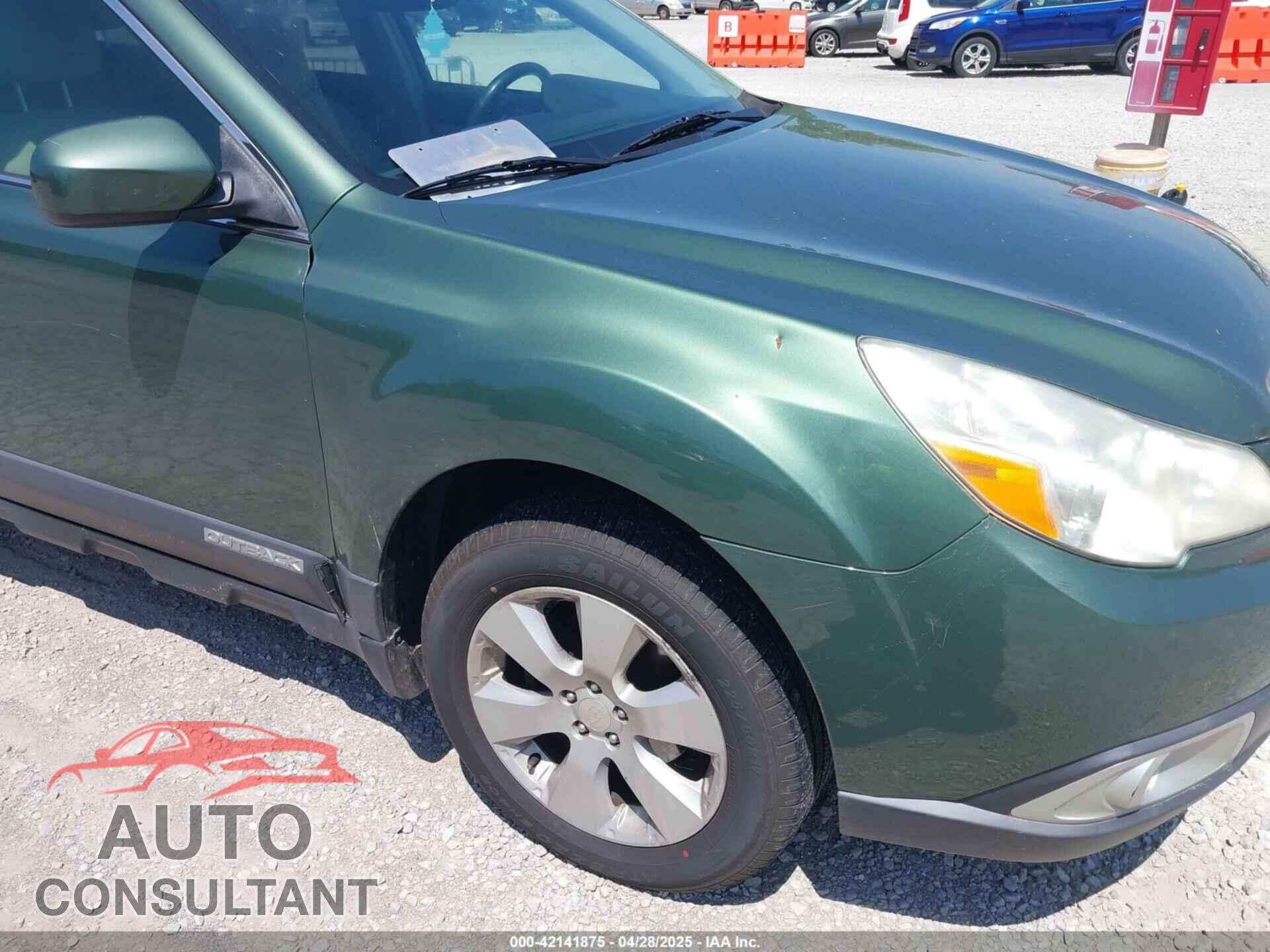 SUBARU OUTBACK 2011 - 4S4BRCCC8B3374875