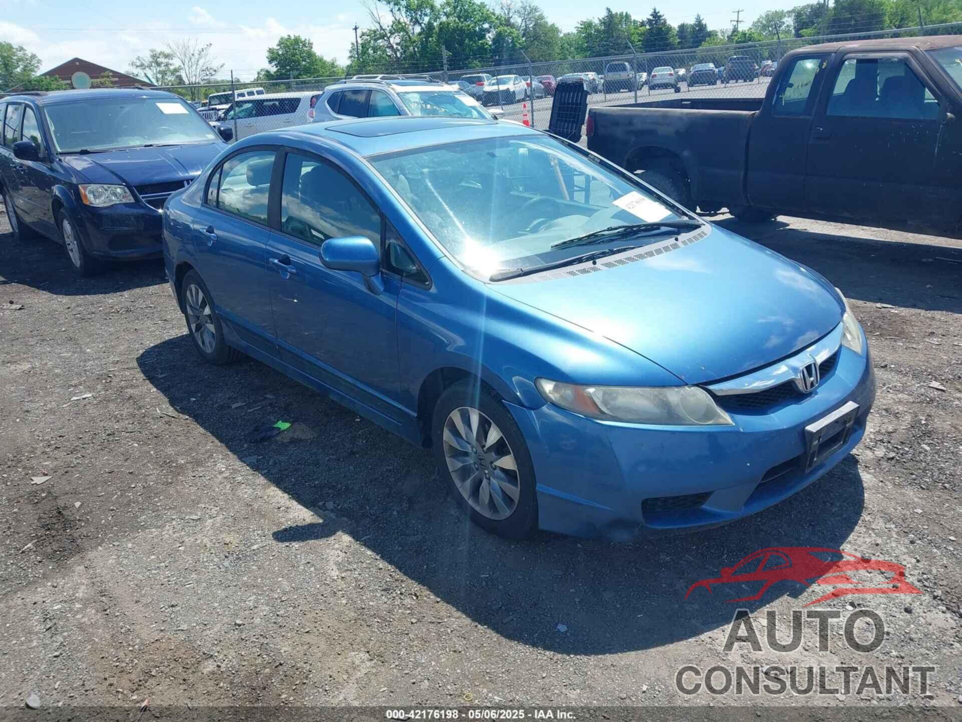 HONDA CIVIC 2009 - 1HGFA168X9L007352