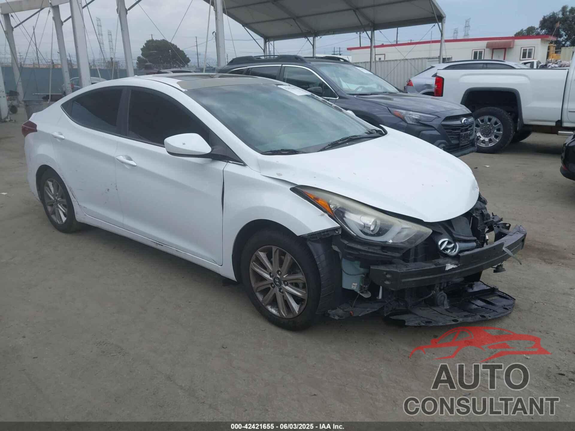 HYUNDAI ELANTRA 2015 - 5NPDH4AE5FH554030