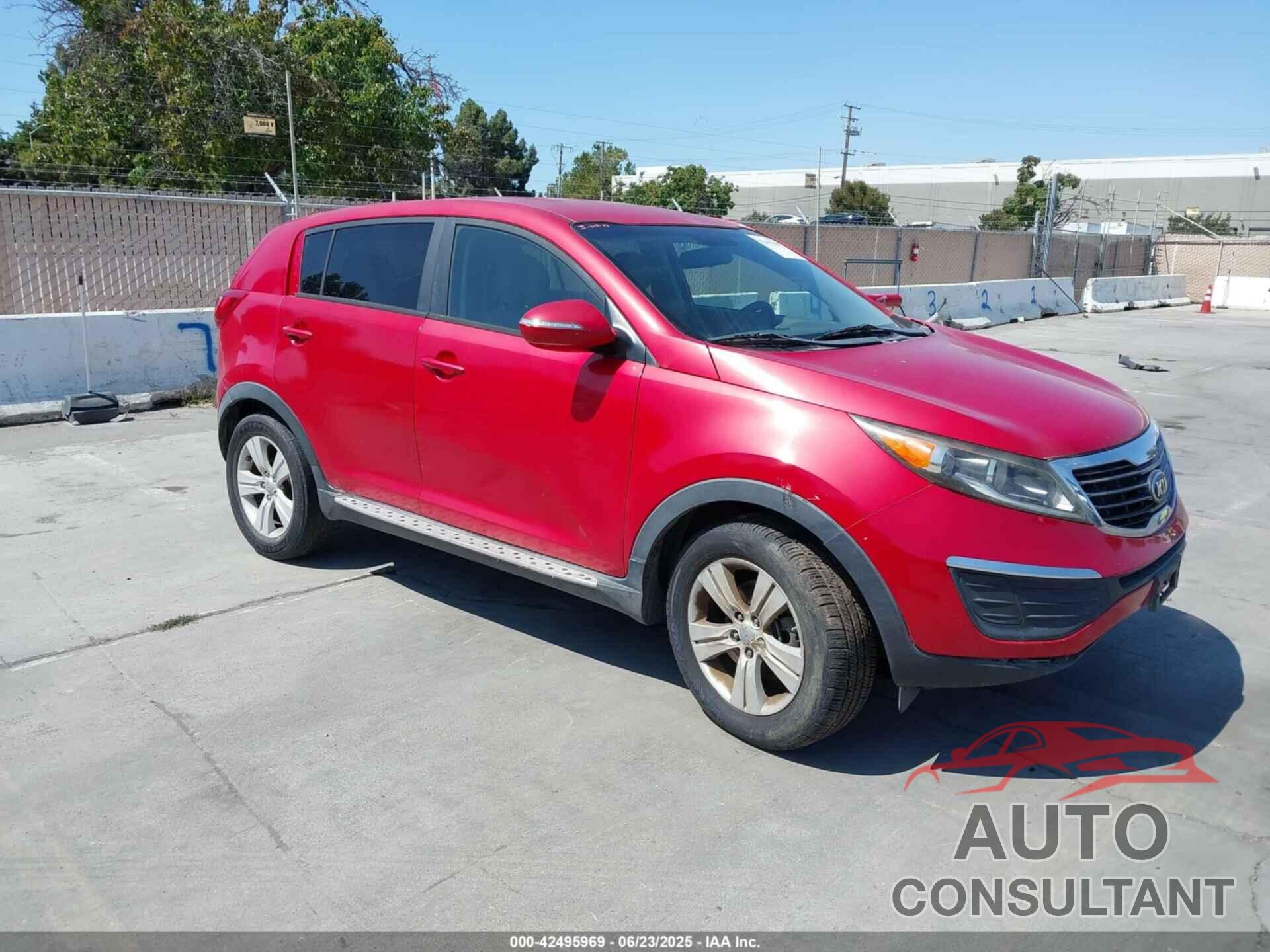 KIA SPORTAGE 2013 - KNDPB3A2XD7398311