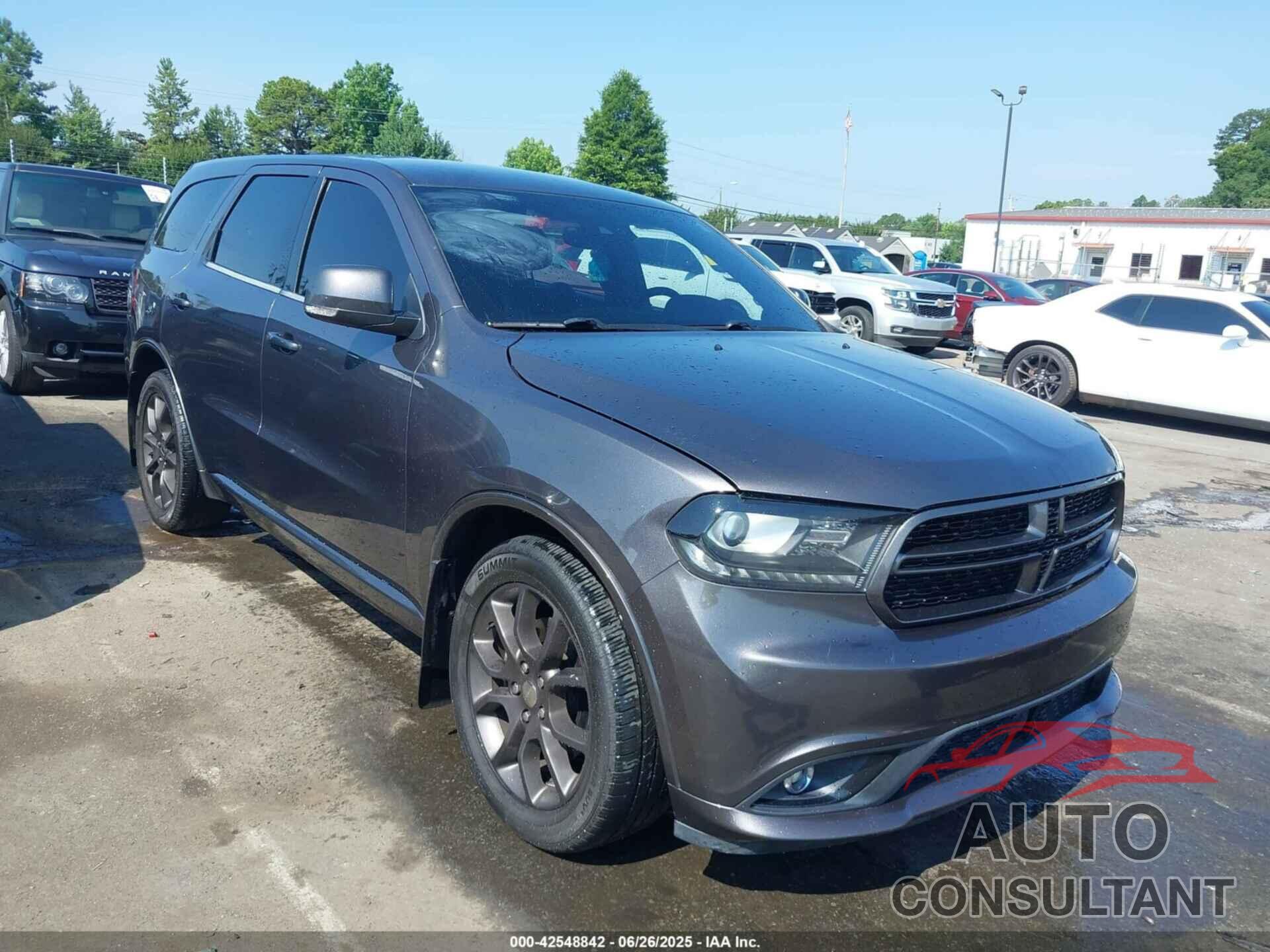 DODGE DURANGO 2017 - 1C4SDHCT7HC690292
