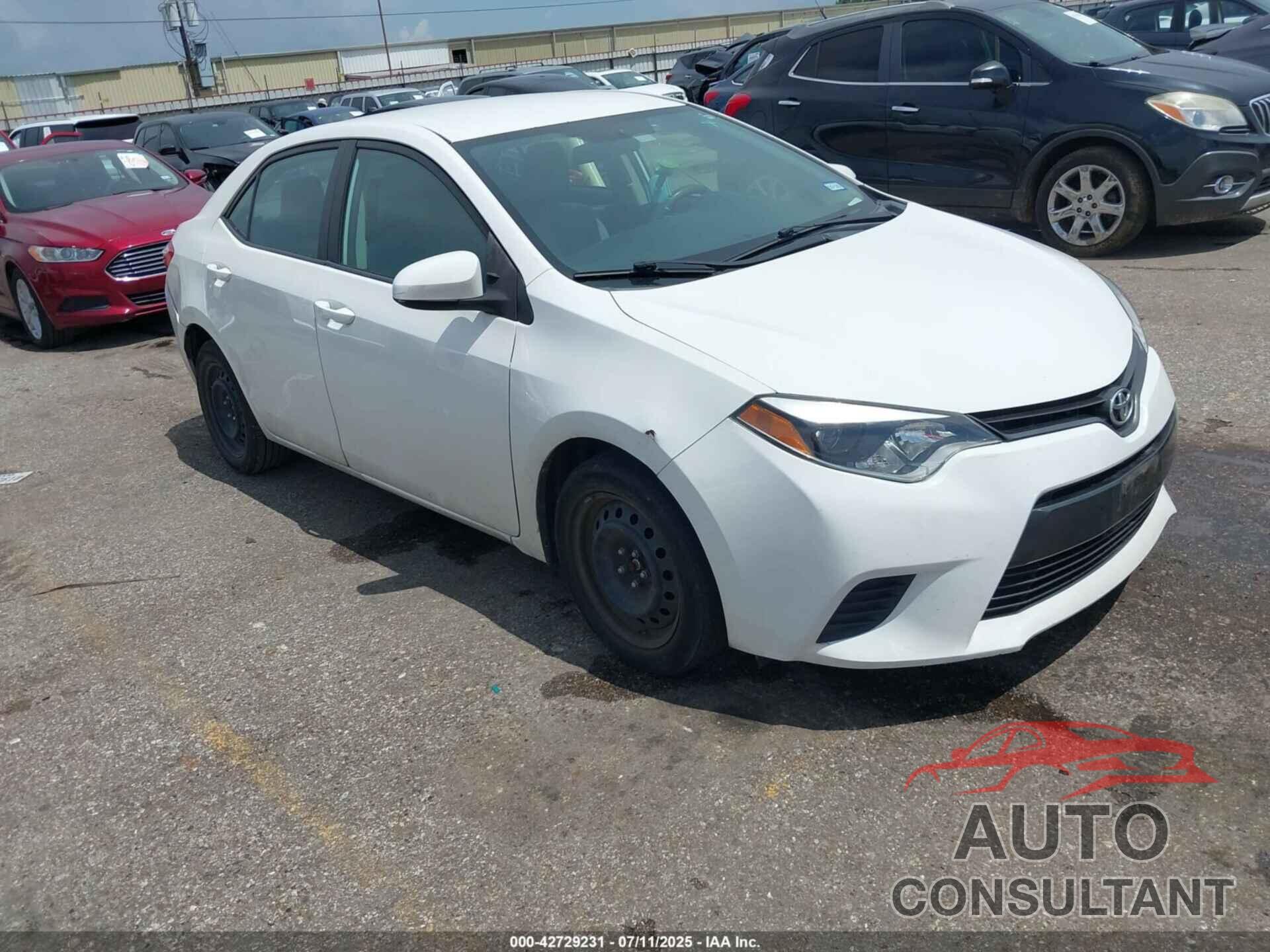 TOYOTA COROLLA 2014 - 2T1BURHE6EC051839