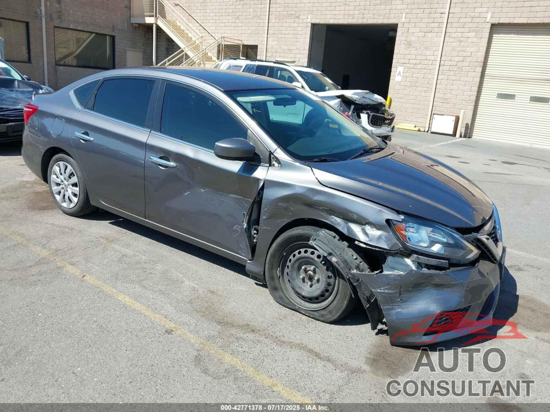 NISSAN SENTRA 2019 - 3N1AB7AP8KY390134