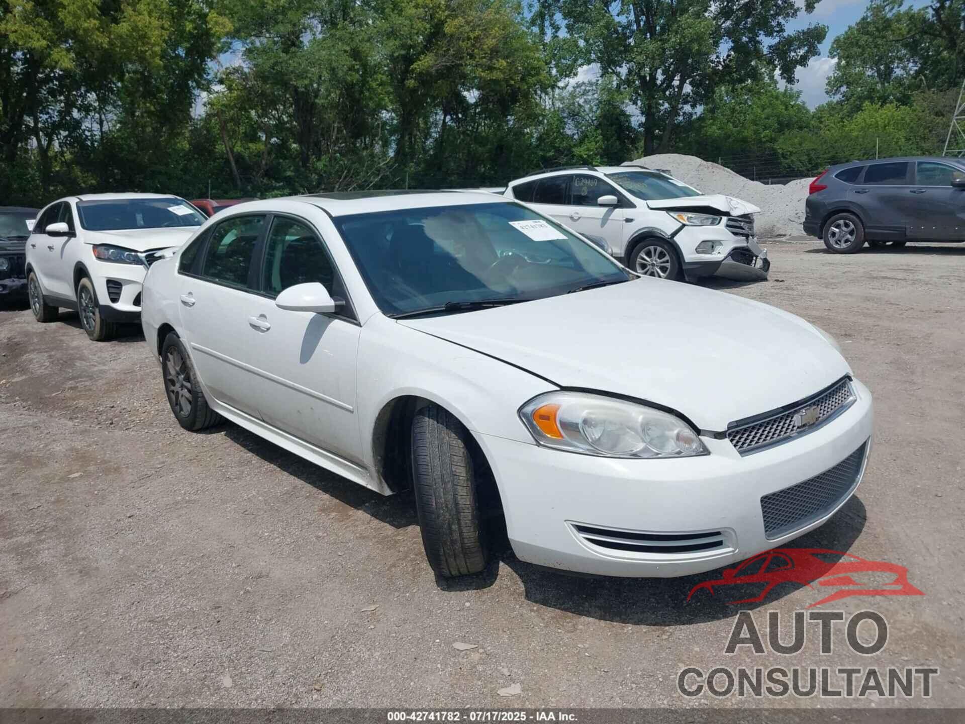 CHEVROLET IMPALA 2013 - 2G1WB5E38D1120278