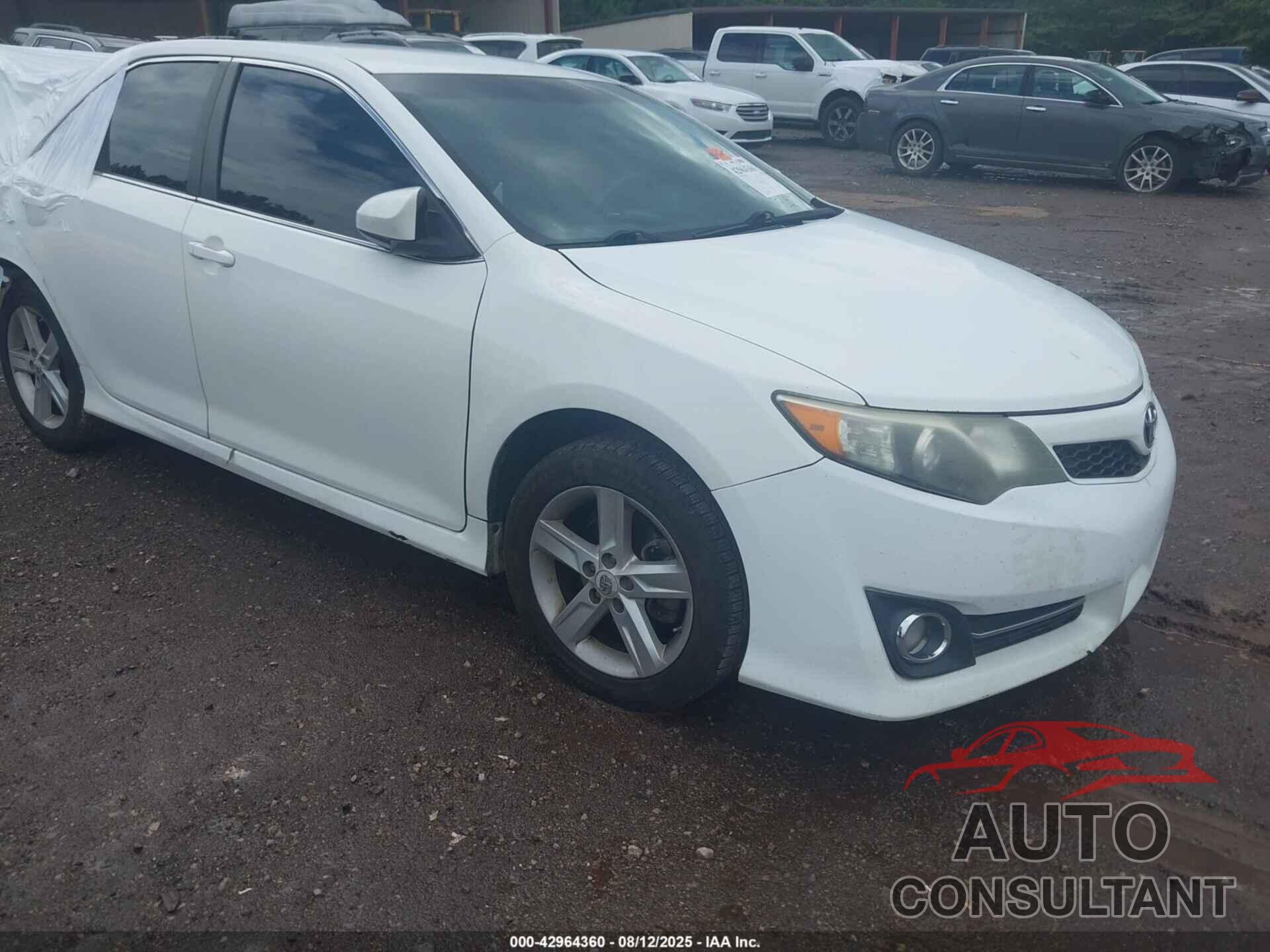 TOYOTA CAMRY 2012 - 4T1BF1FK1CU537992