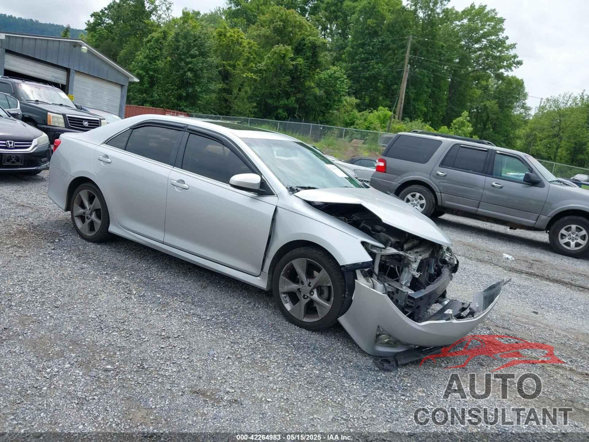 TOYOTA CAMRY 2012 - 4T1BK1FK3CU008264