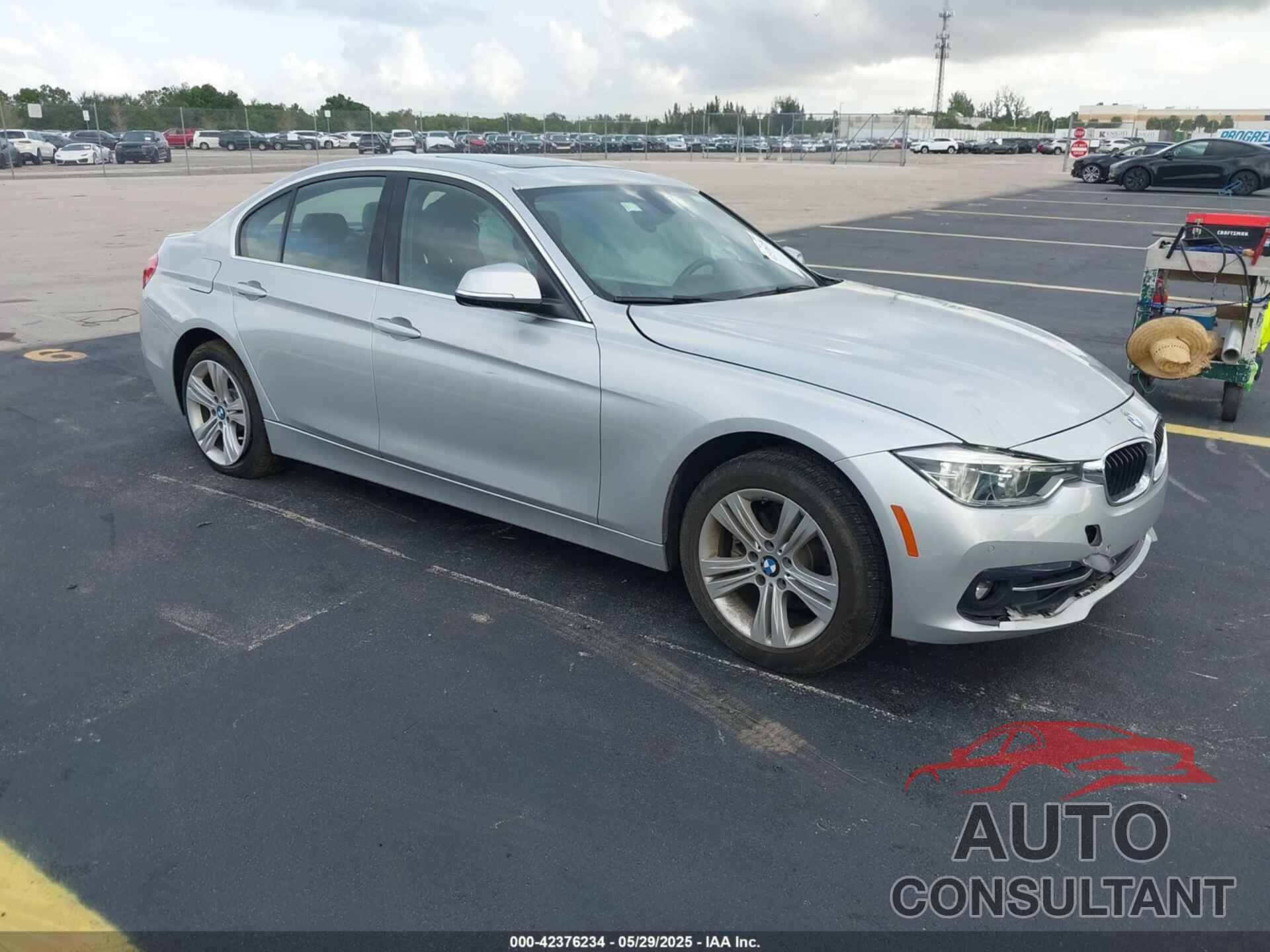 BMW 330I 2017 - WBA8B9G36HNU53374