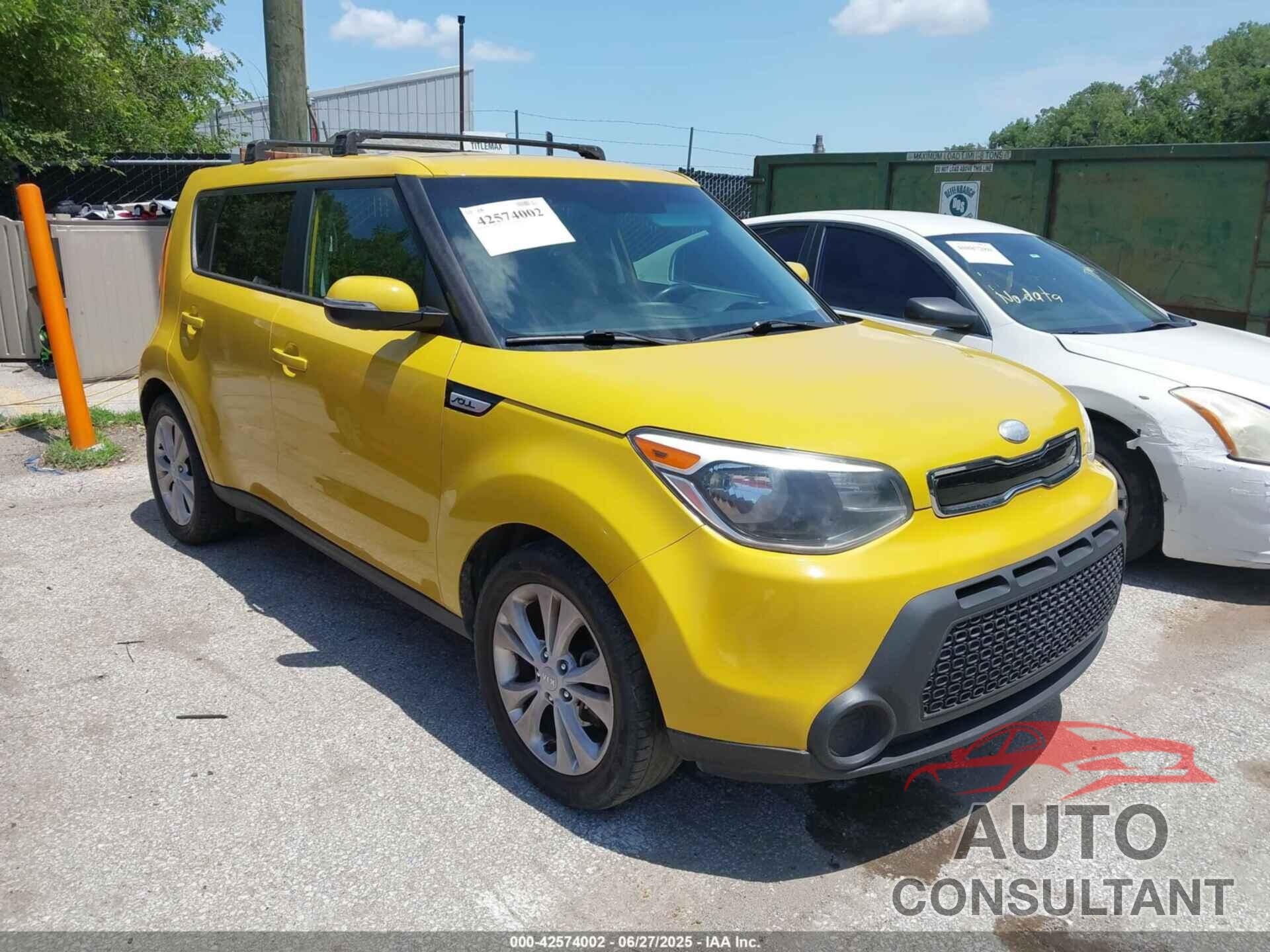 KIA SOUL 2014 - KNDJP3A54E7000819
