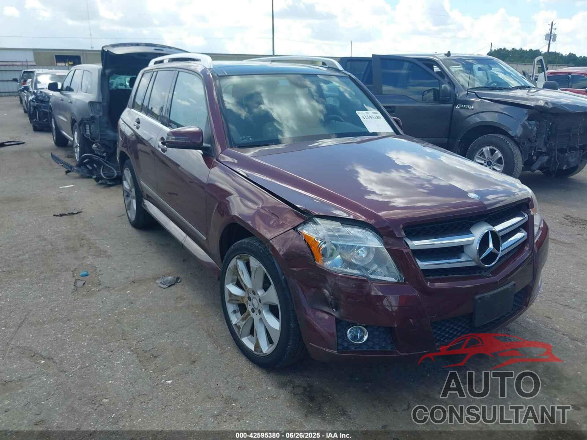 MERCEDES-BENZ GLK 350 2010 - WDCGG5GB2AF370874