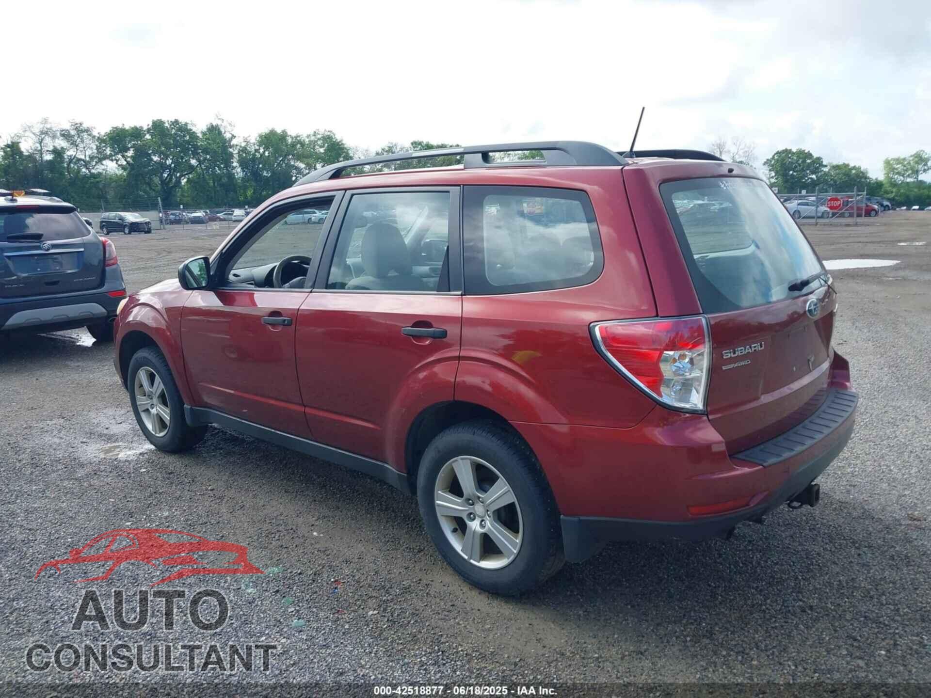 SUBARU FORESTER 2012 - JF2SHBBC2CH458652