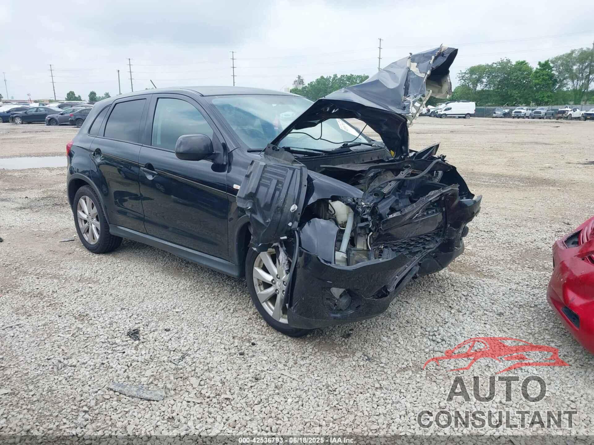 MITSUBISHI OUTLANDER SPORT 2014 - 4A4AP3AUXEE015885
