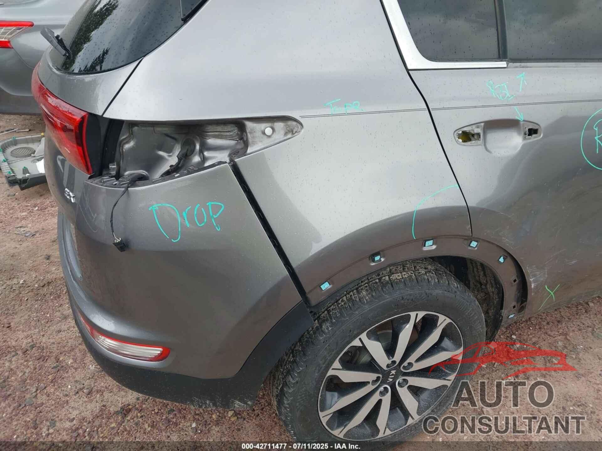 KIA SPORTAGE 2017 - KNDPN3AC7H7162477