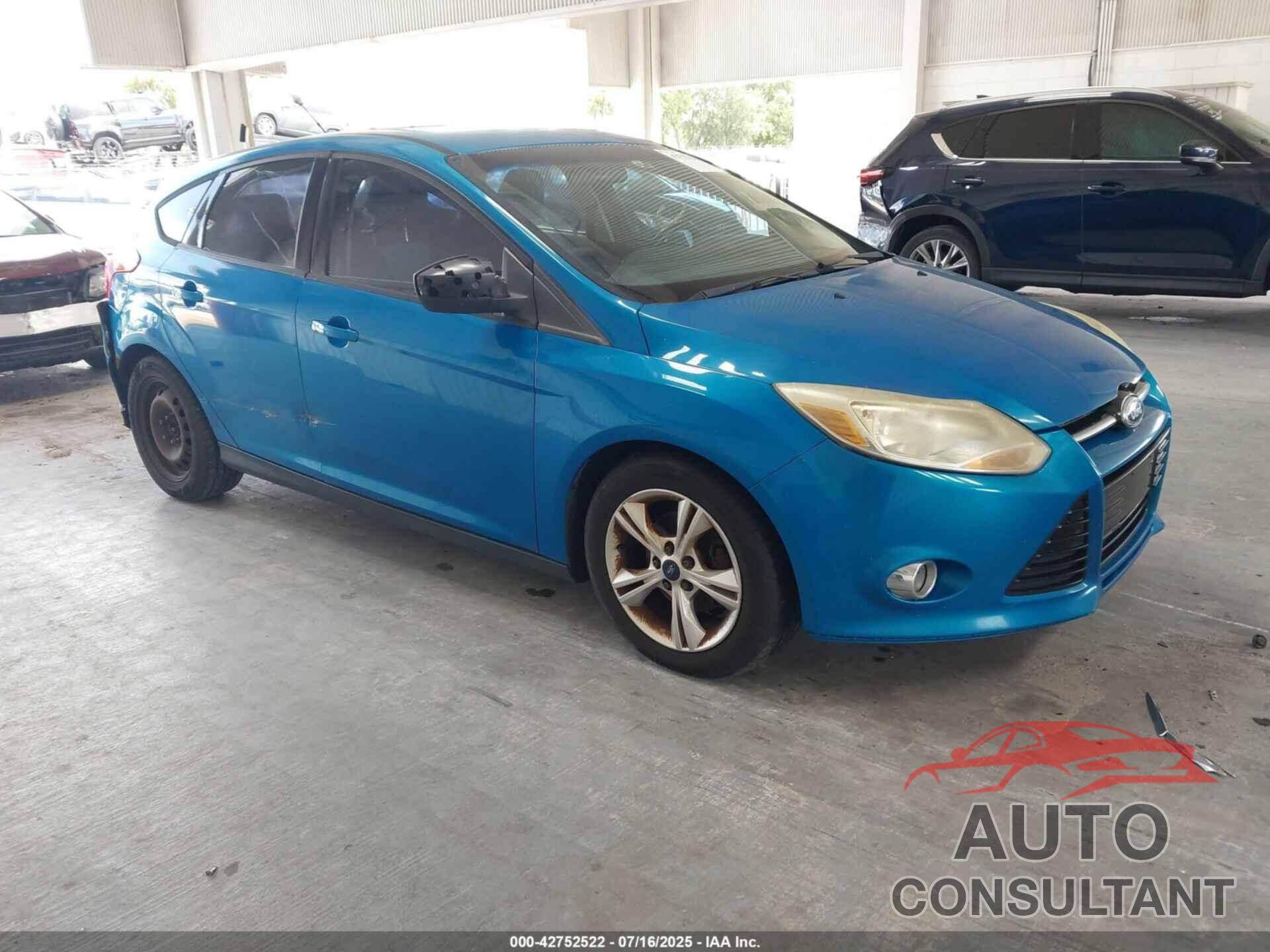FORD FOCUS 2012 - 1FAHP3K26CL130159