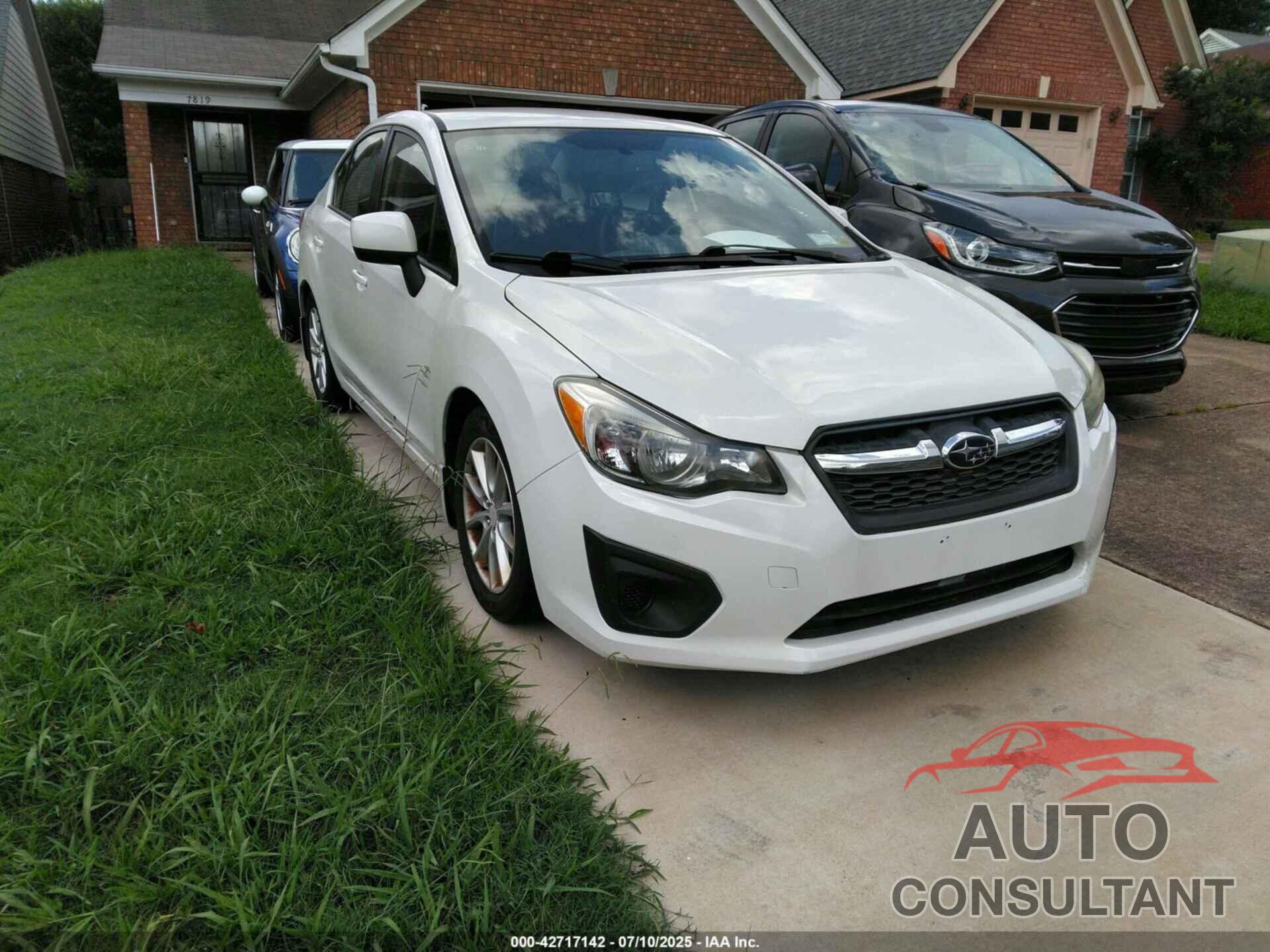 SUBARU IMPREZA 2014 - JF1GJAC68EH007312