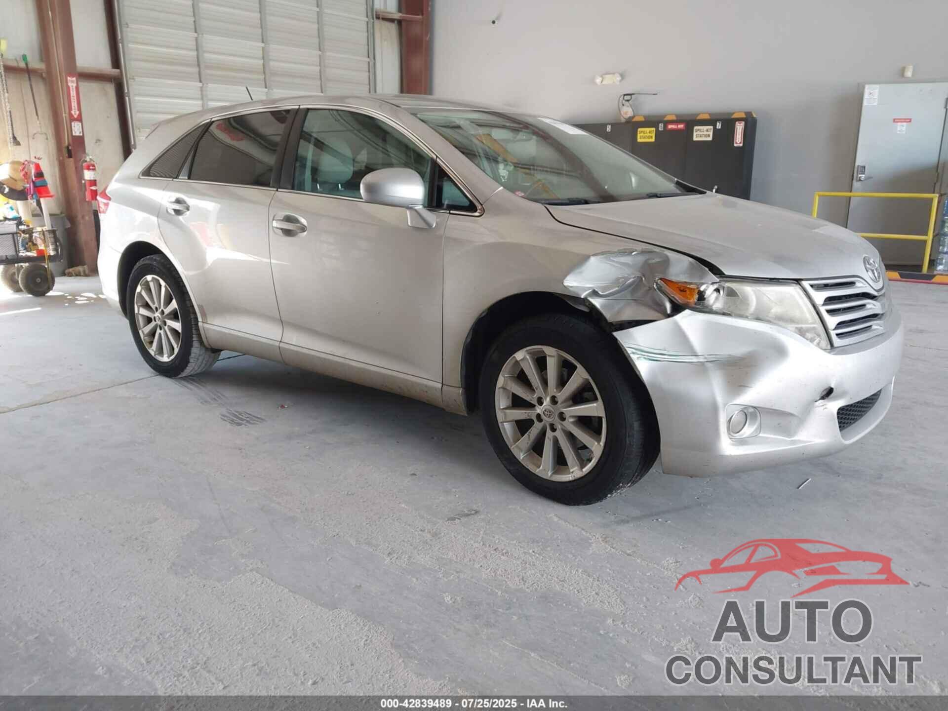 TOYOTA VENZA 2009 - 4T3ZE11A89U005994