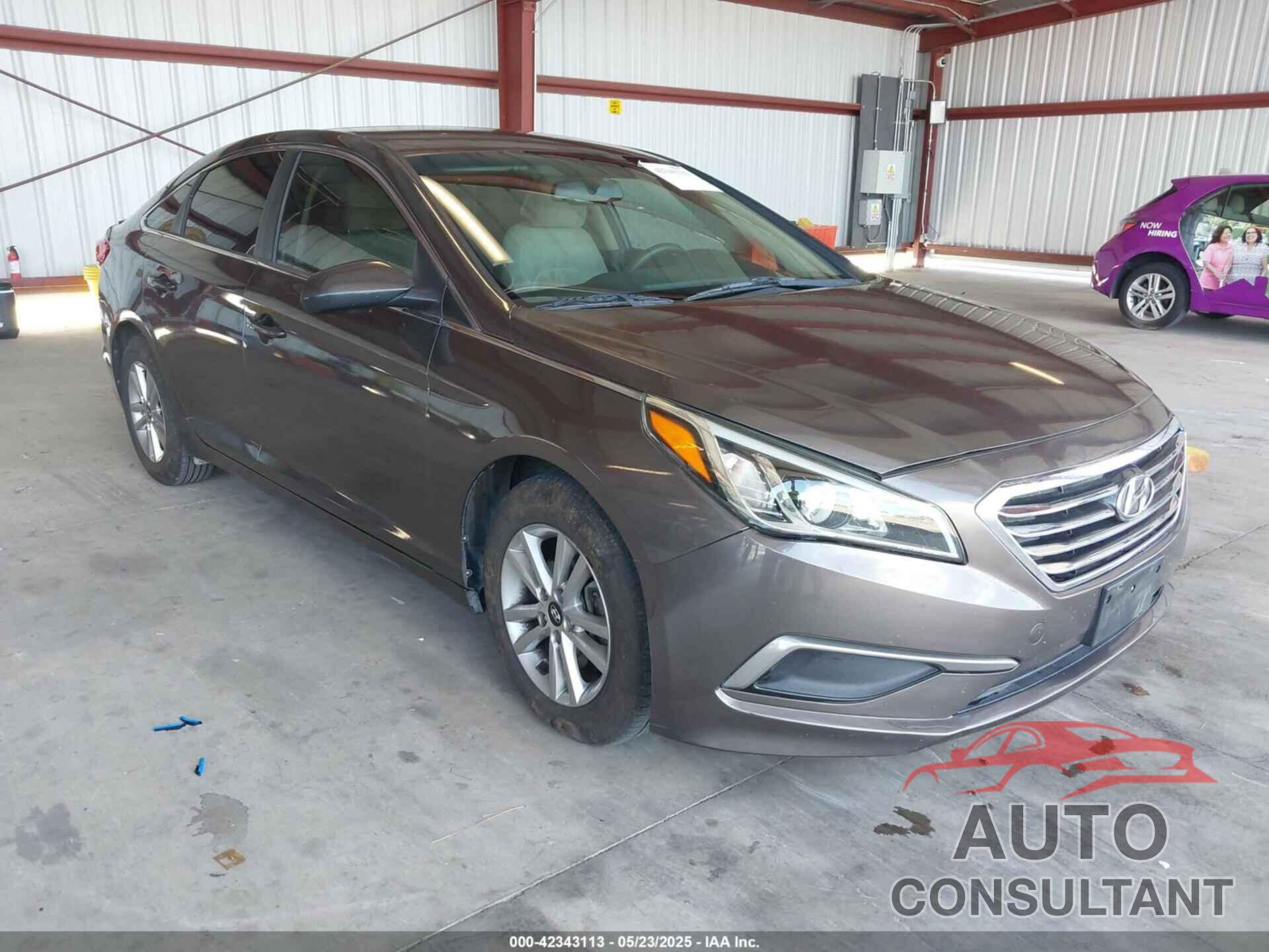 HYUNDAI SONATA 2016 - 5NPE24AF3GH372746