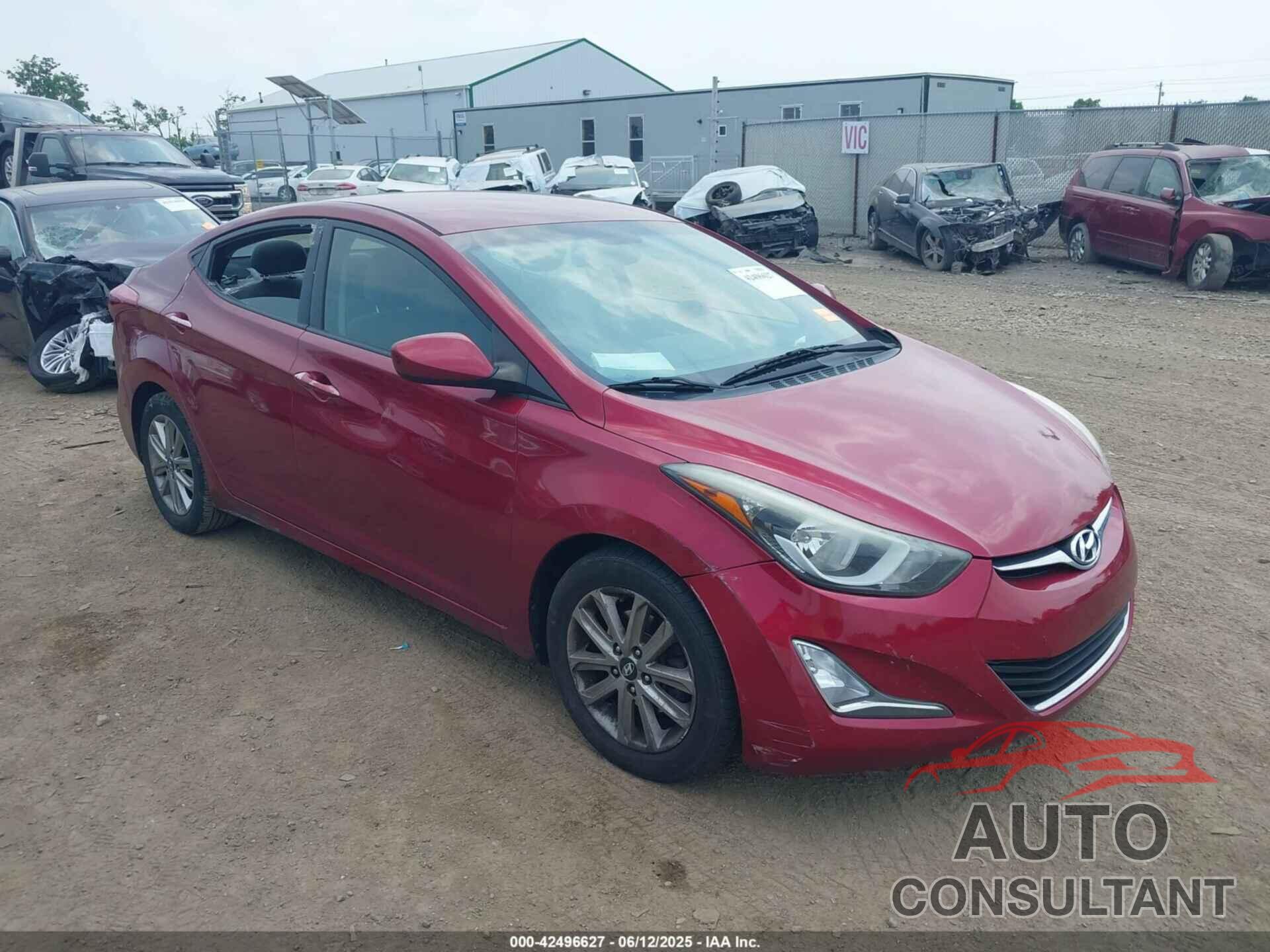 HYUNDAI ELANTRA 2016 - 5NPDH4AE2GH653924