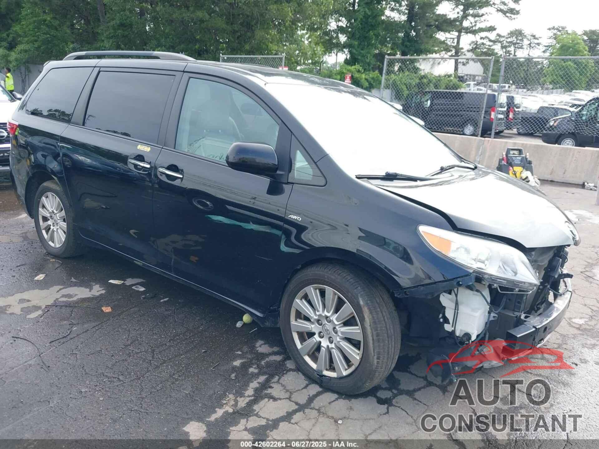 TOYOTA SIENNA 2017 - 5TDDZ3DC6HS182423