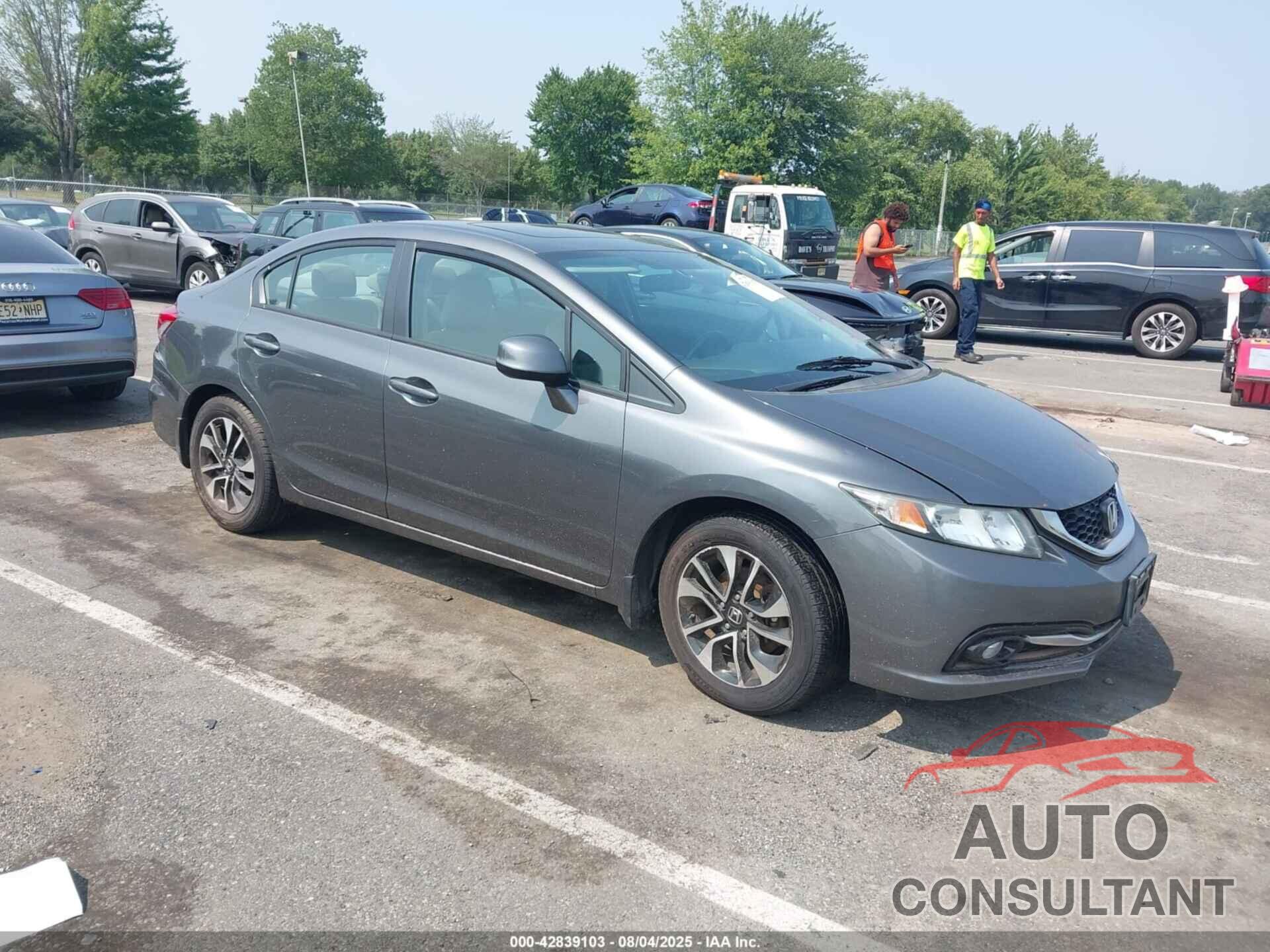 HONDA CIVIC 2013 - 19XFB2F99DE282674