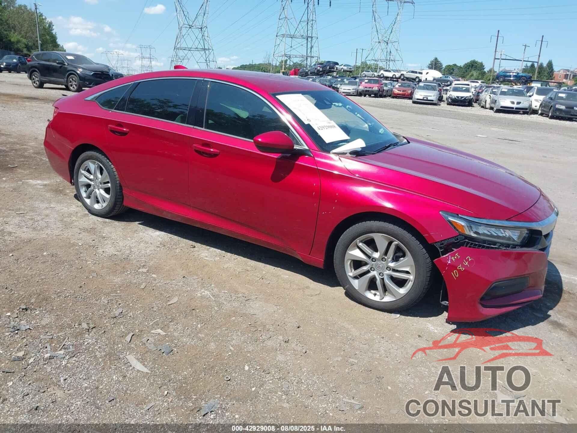 HONDA ACCORD 2019 - 1HGCV1F17KA021978