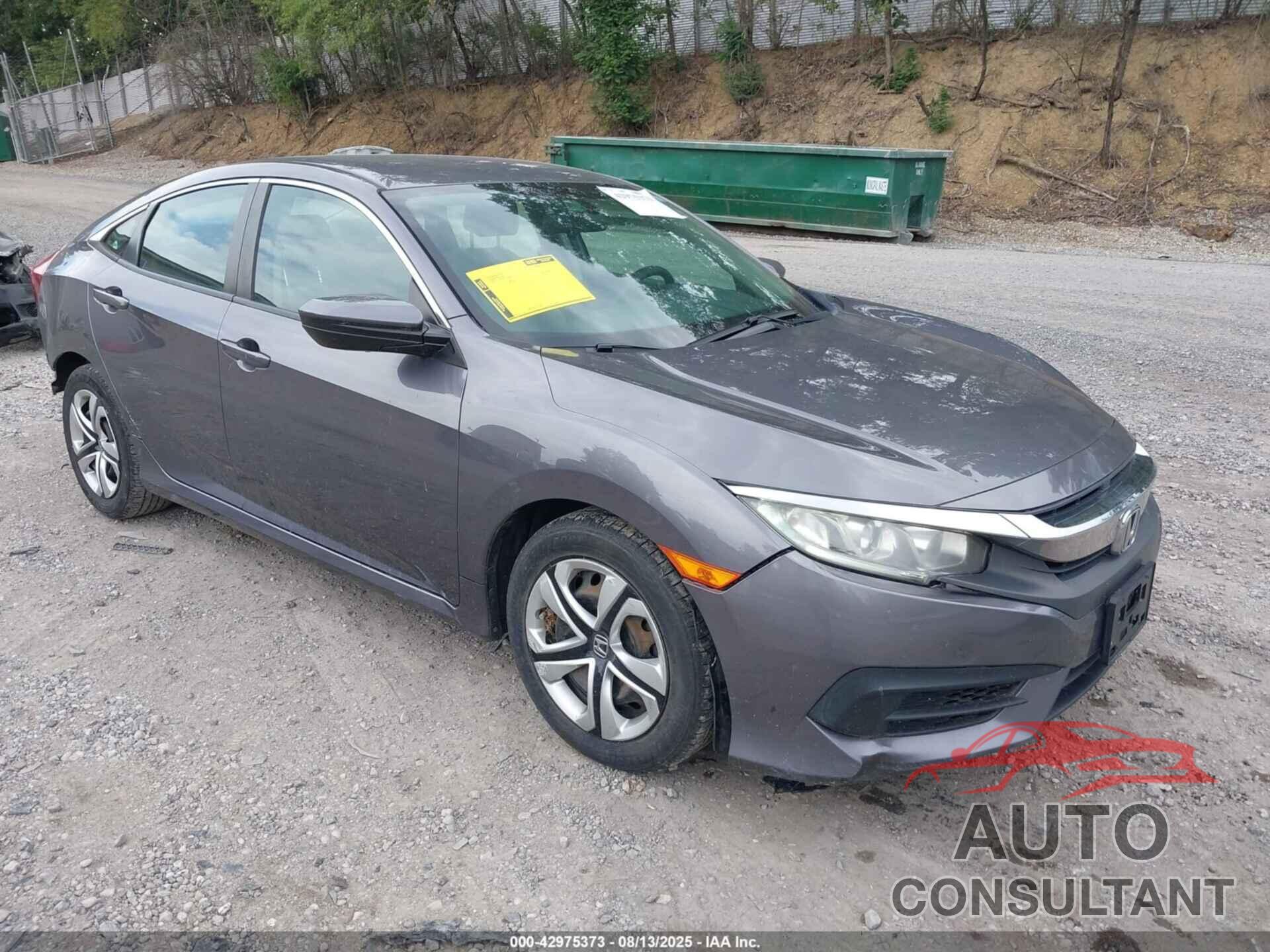 HONDA CIVIC 2017 - 19XFC2F5XHE209782