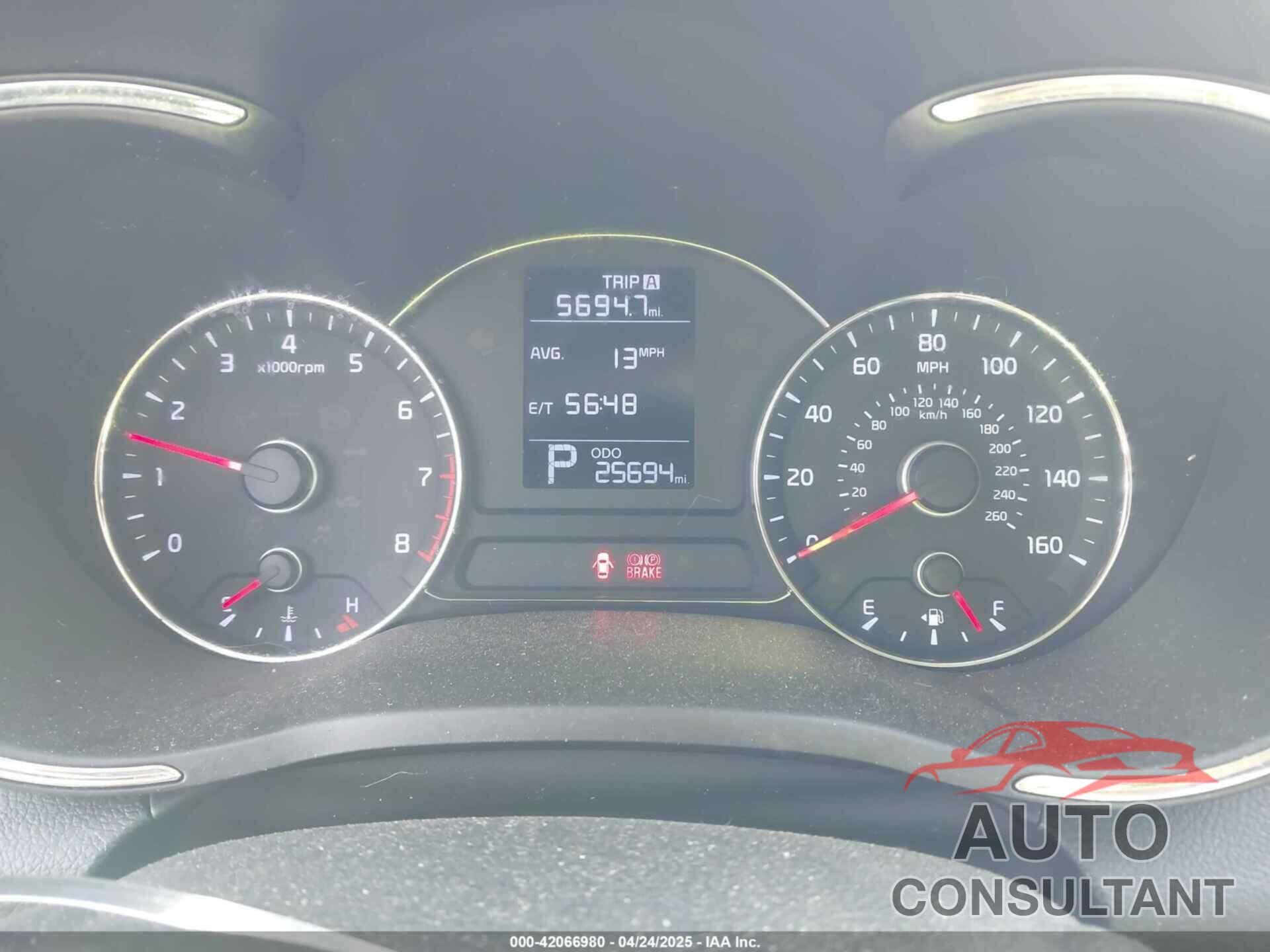 KIA FORTE 2016 - KNAFK5A88G5585328