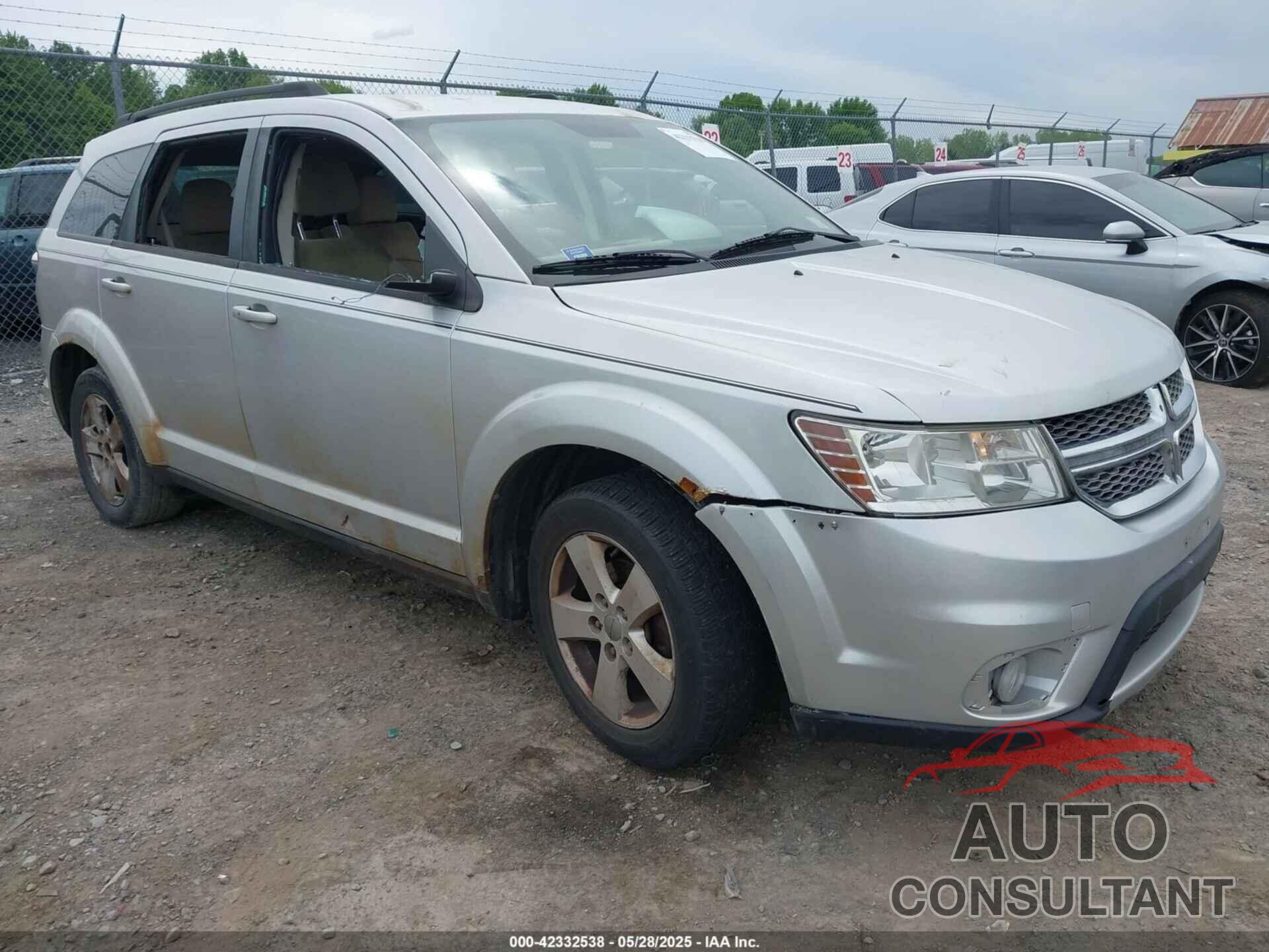 DODGE JOURNEY 2012 - 3C4PDDBG7CT246491