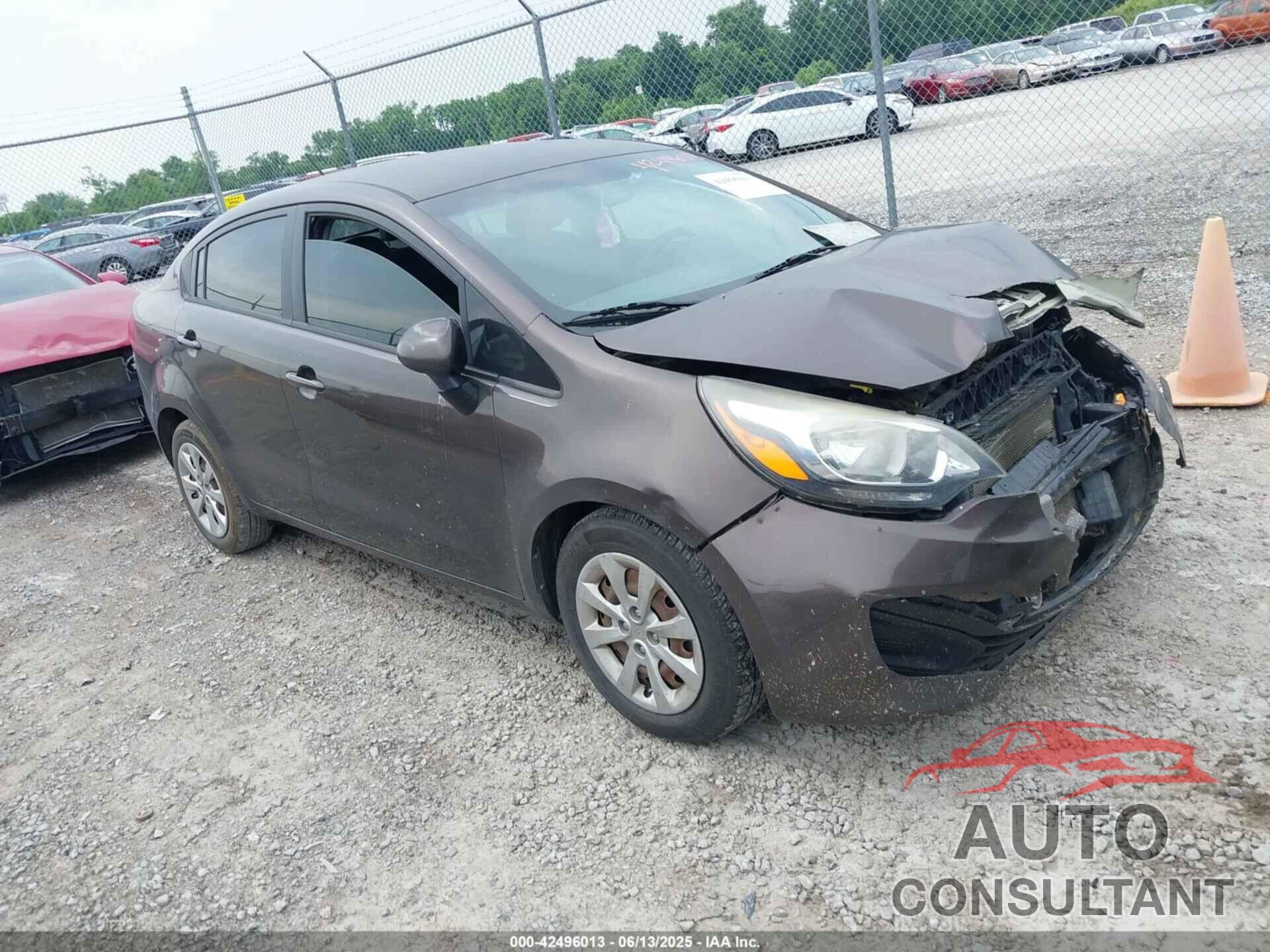 KIA RIO 2014 - KNADN4A35E6339258