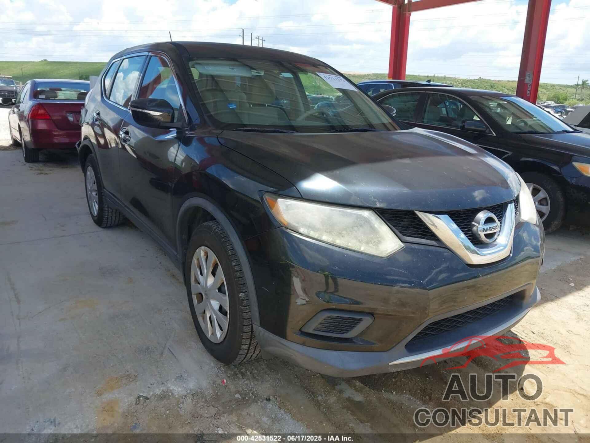 NISSAN ROGUE 2015 - KNMAT2MT1FP570701
