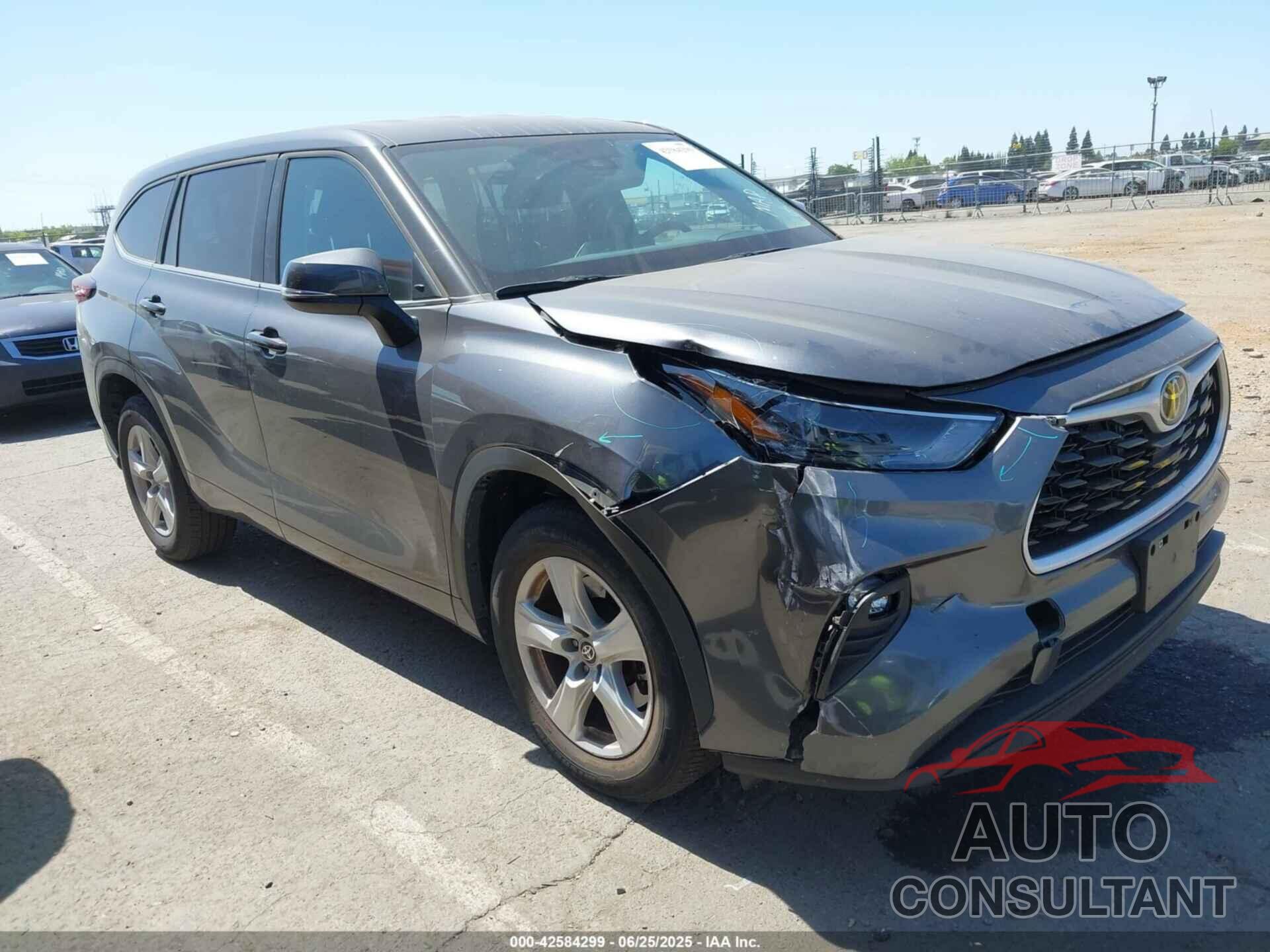 TOYOTA HIGHLANDER 2024 - 5TDKDRAH9RS050007