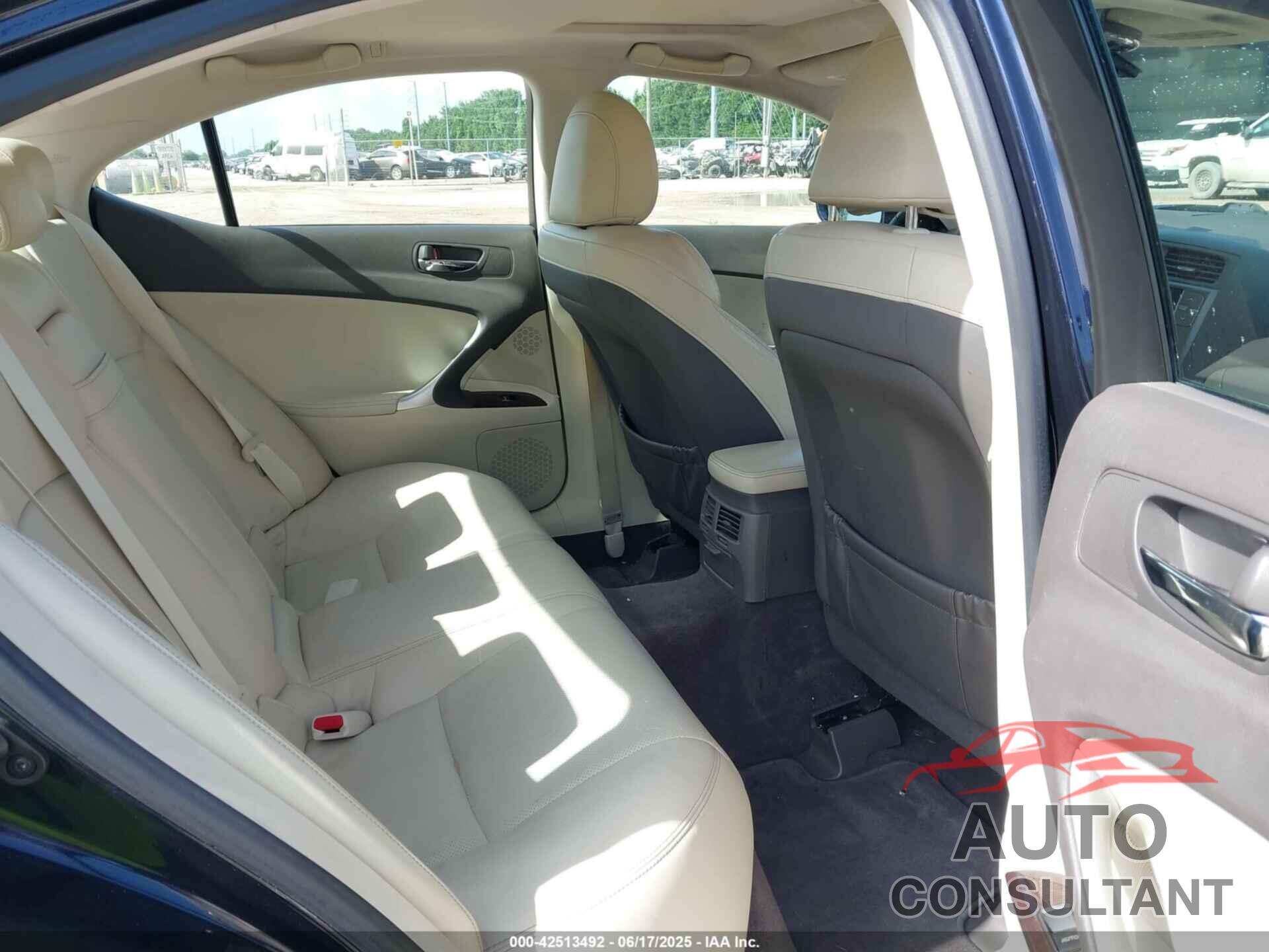 LEXUS IS 250 2010 - JTHBF5C23A5110299