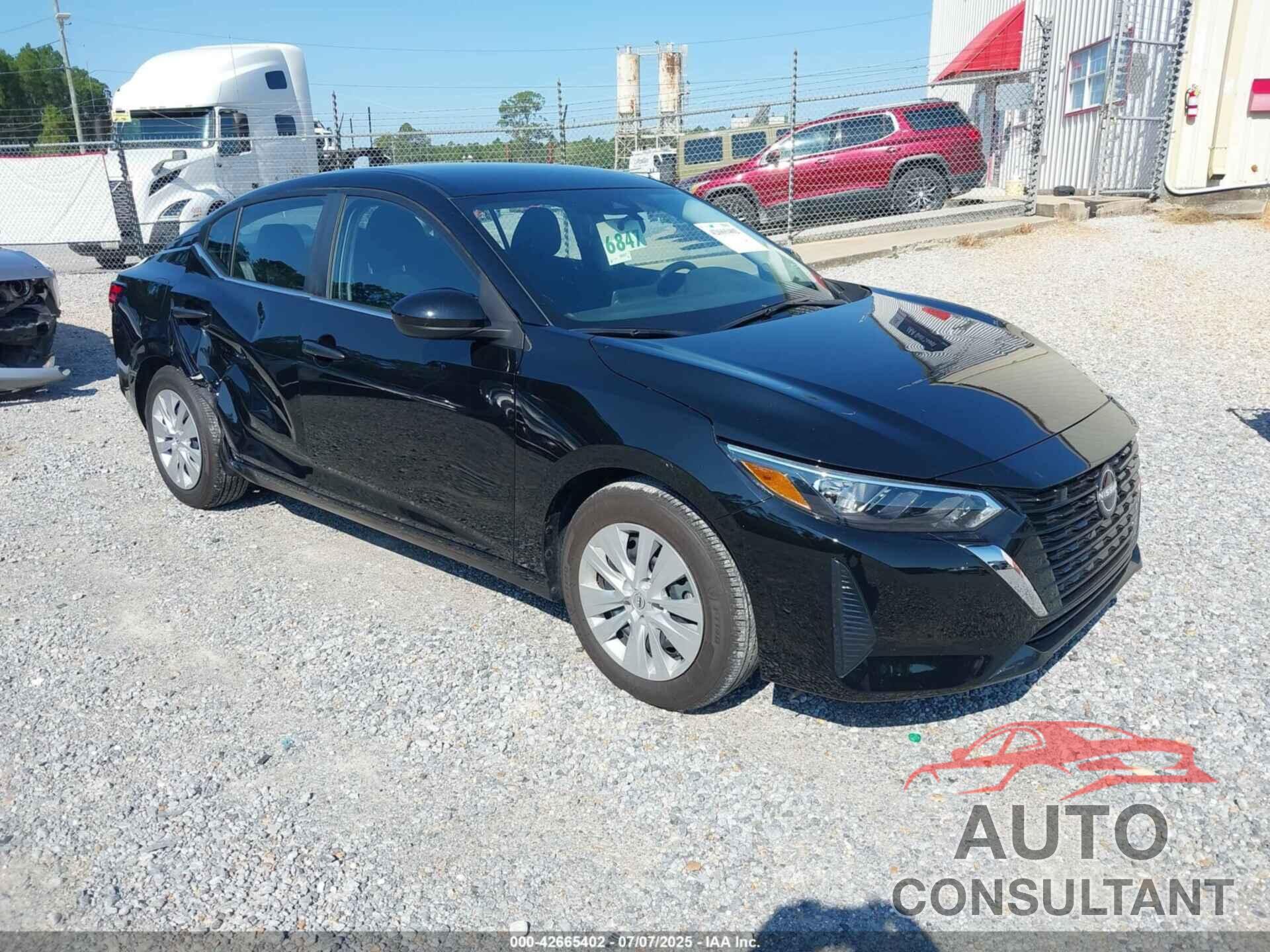 NISSAN SENTRA 2025 - 3N1AB8BV6SY297356