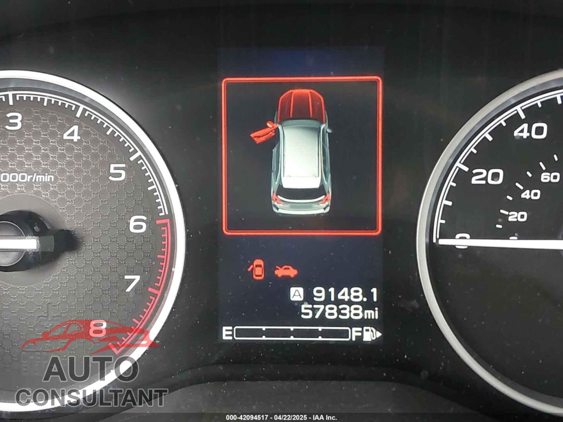 SUBARU FORESTER 2019 - JF2SKAEC1KH447633