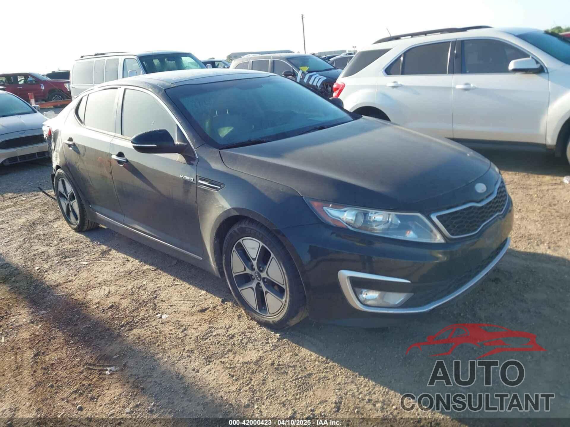 KIA OPTIMA HYBRID 2013 - KNAGM4AD8D5053675