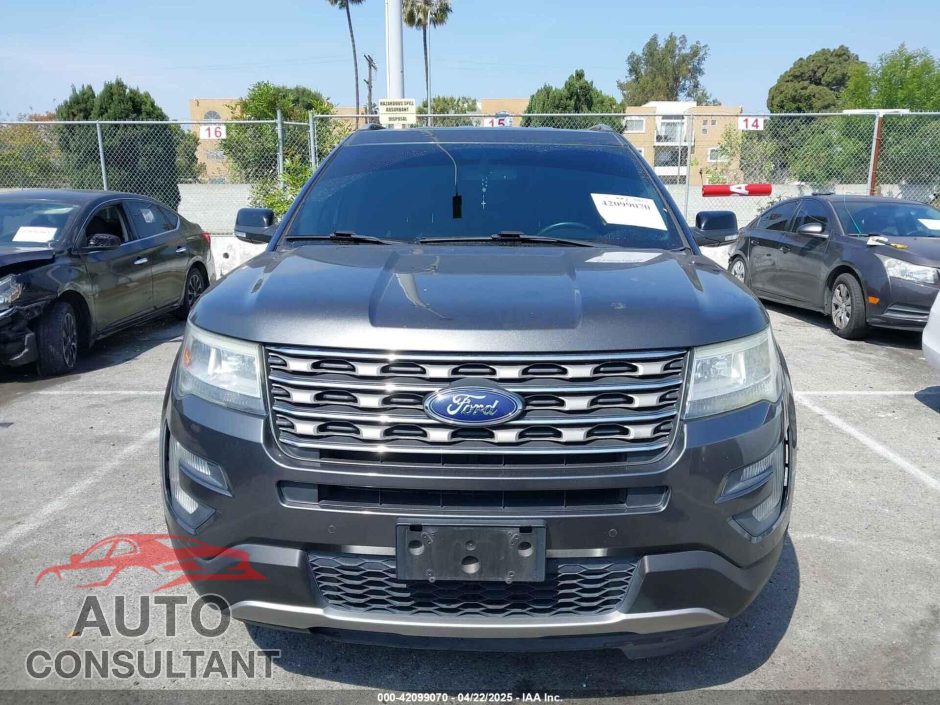 FORD EXPLORER 2016 - 1FM5K7D86GGD02852