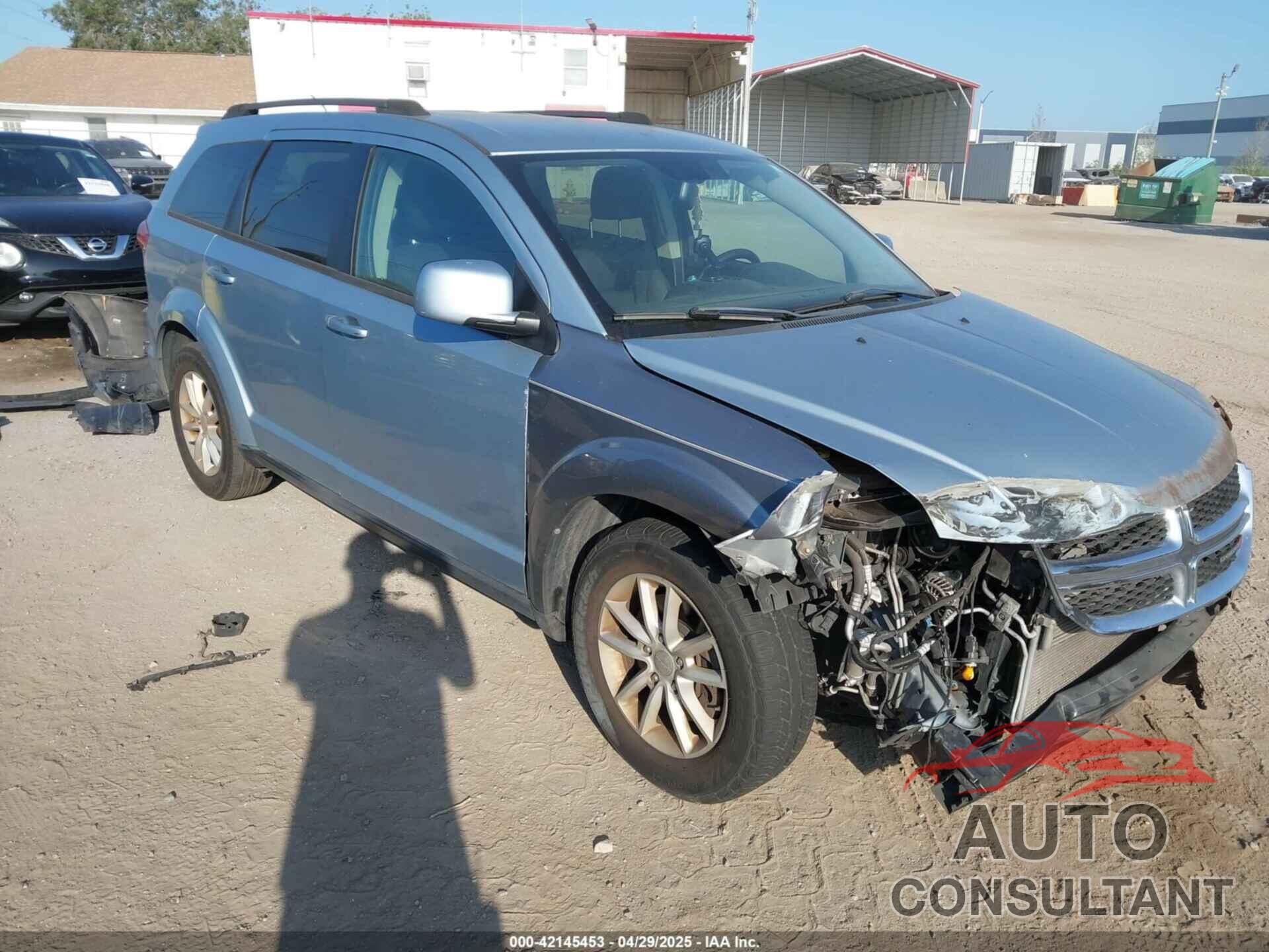 DODGE JOURNEY 2013 - 3C4PDCBB0DT721902
