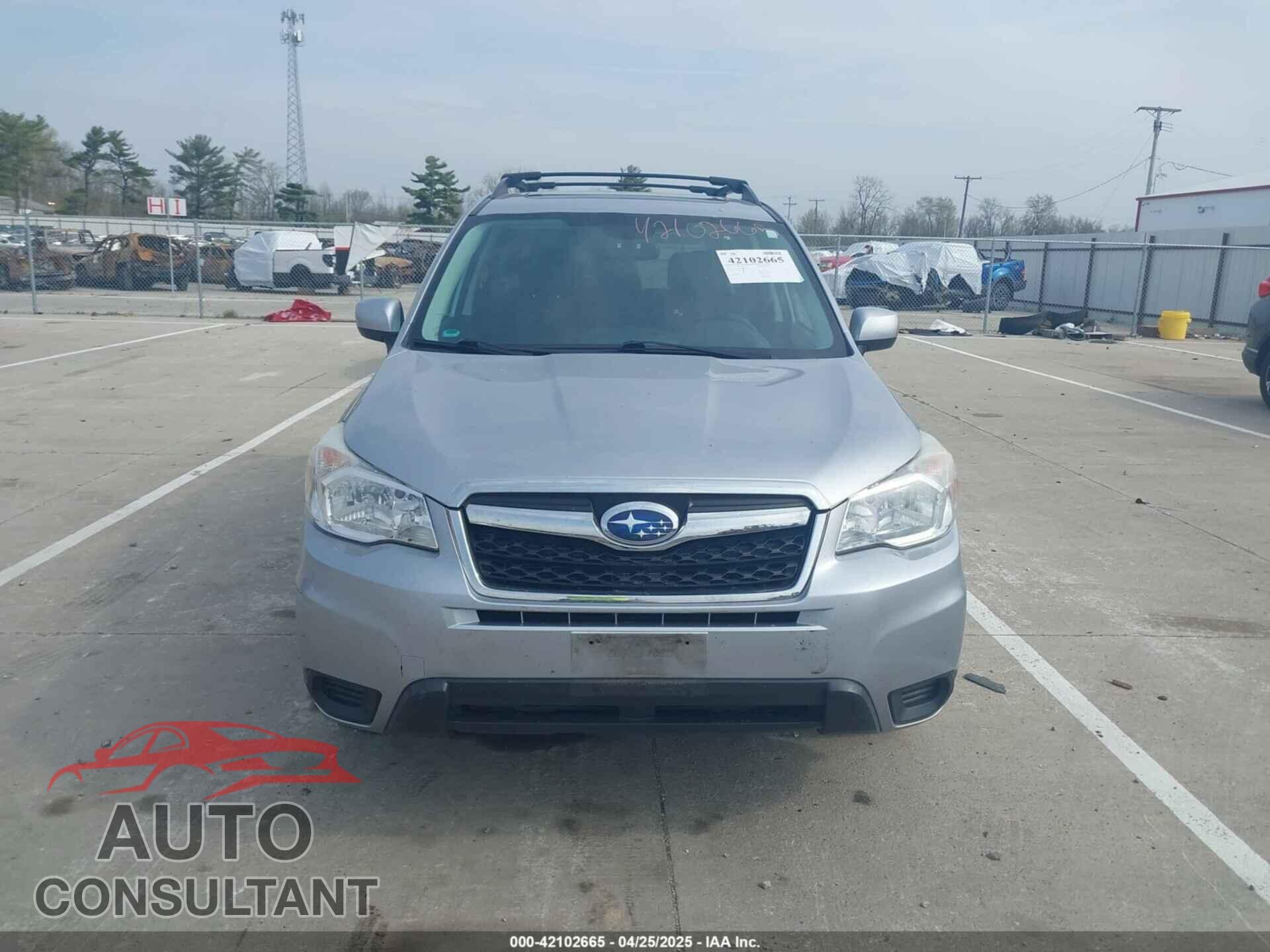 SUBARU FORESTER 2014 - JF2SJAEC0EH516268