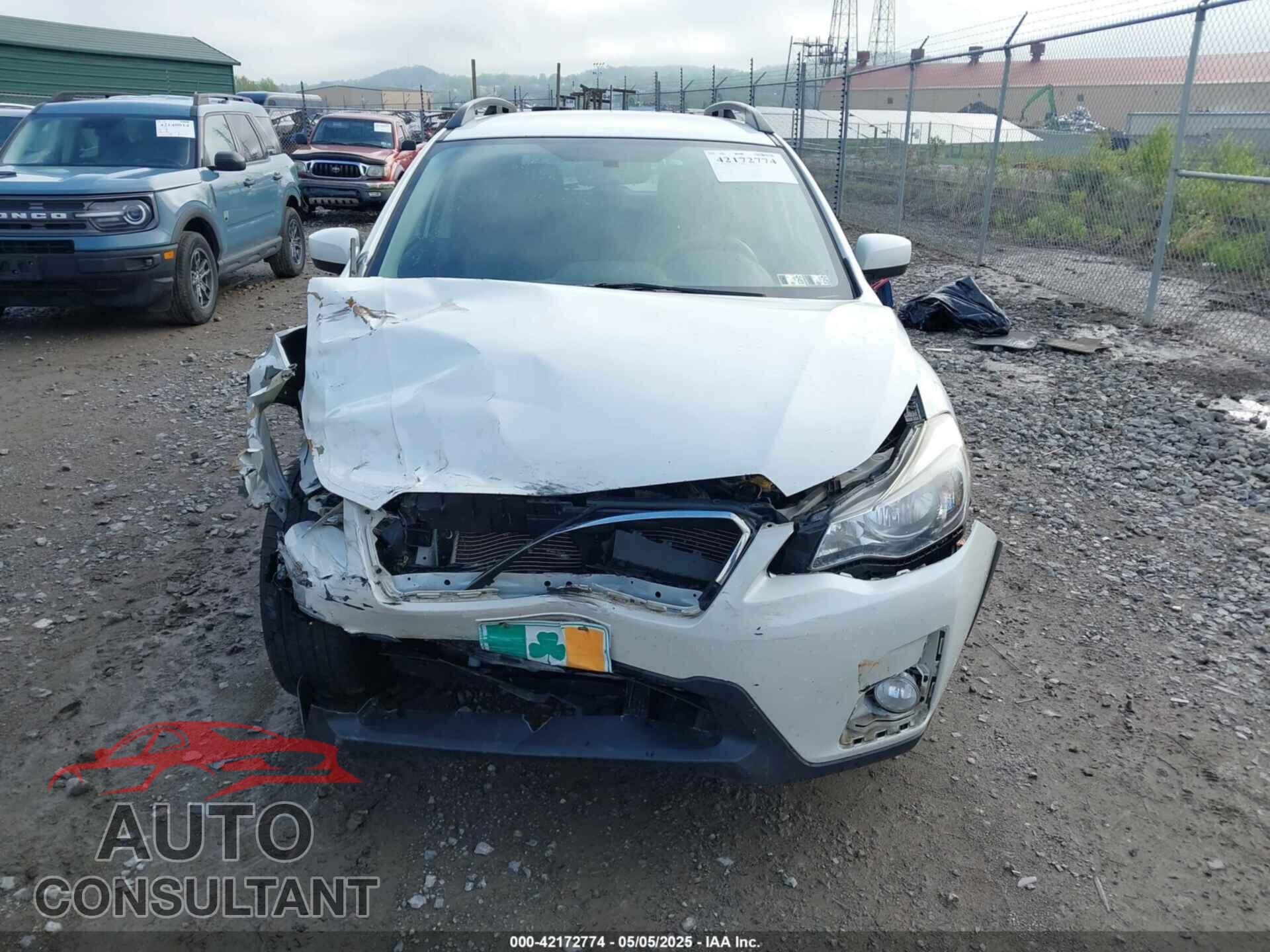 SUBARU CROSSTREK 2017 - JF2GPABC9HH242548