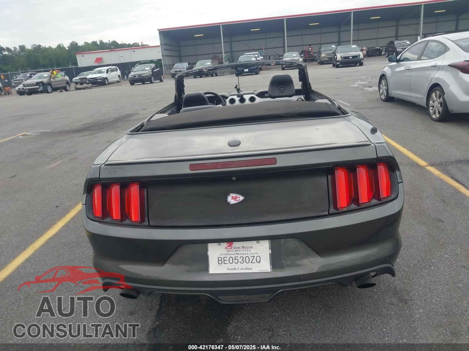 FORD MUSTANG 2016 - 1FATP8UH5G5250733