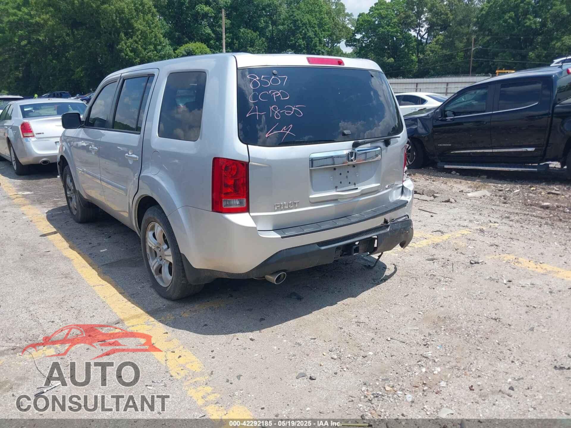 HONDA PILOT 2013 - 5FNYF4H53DB058507