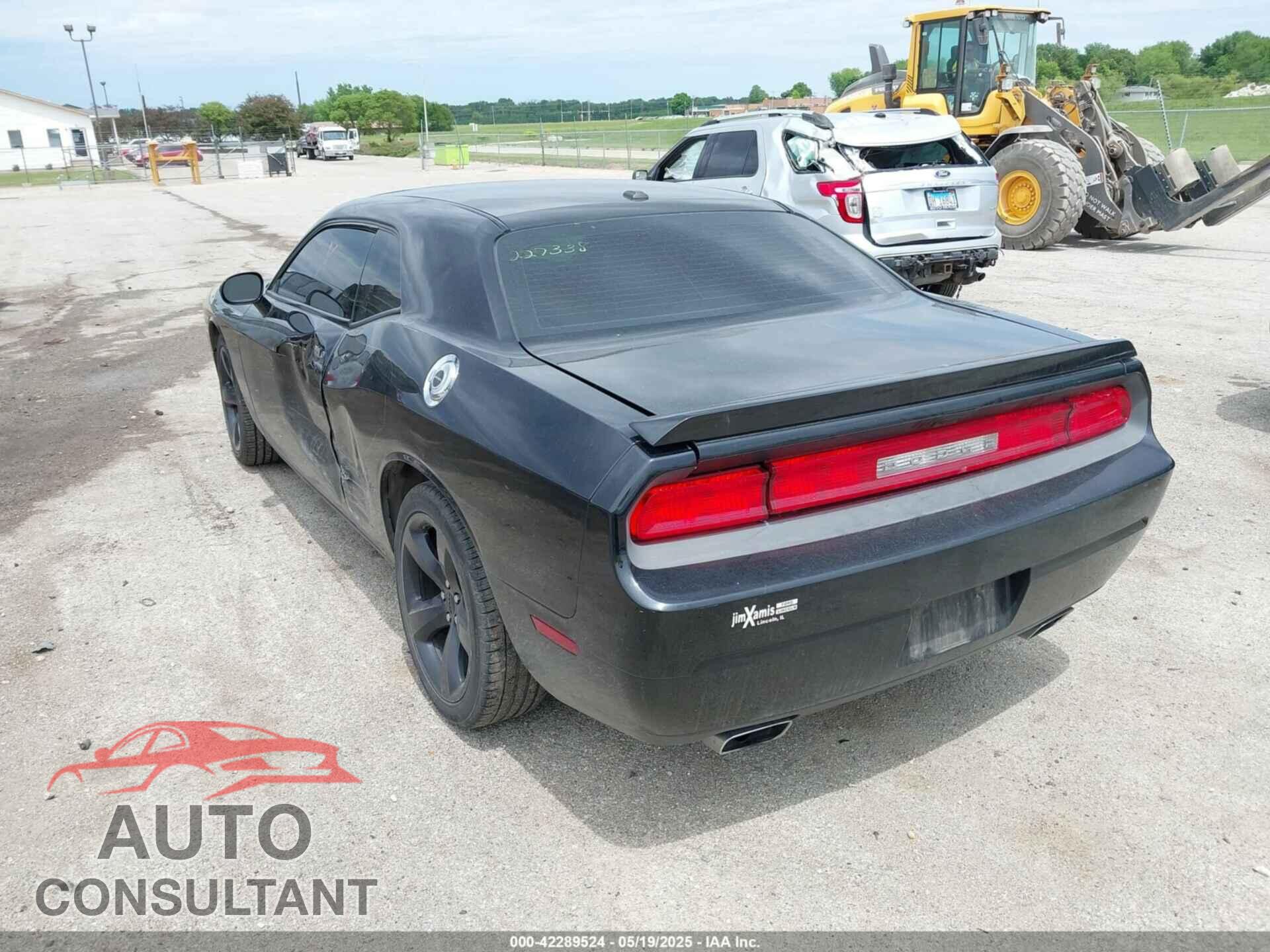 DODGE CHALLENGER 2013 - 2C3CDYAG6DH641462